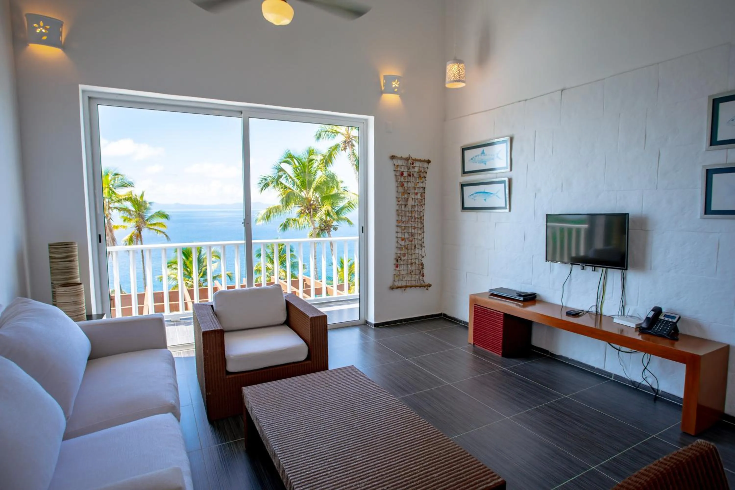 Living room in Xeliter Vista Mare, Samana