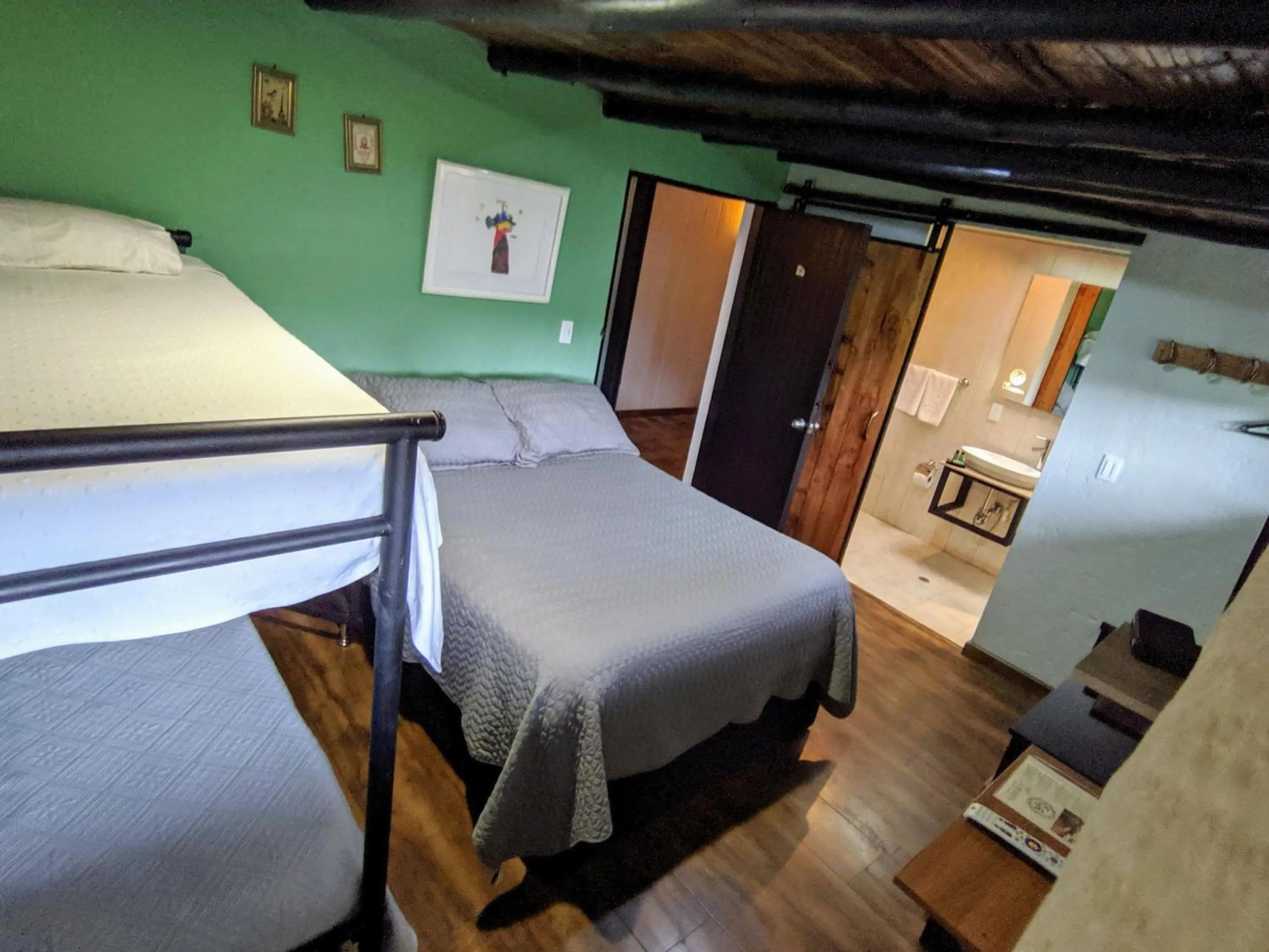 Photo of the whole room, Bed in Posada Cafe La Huerta