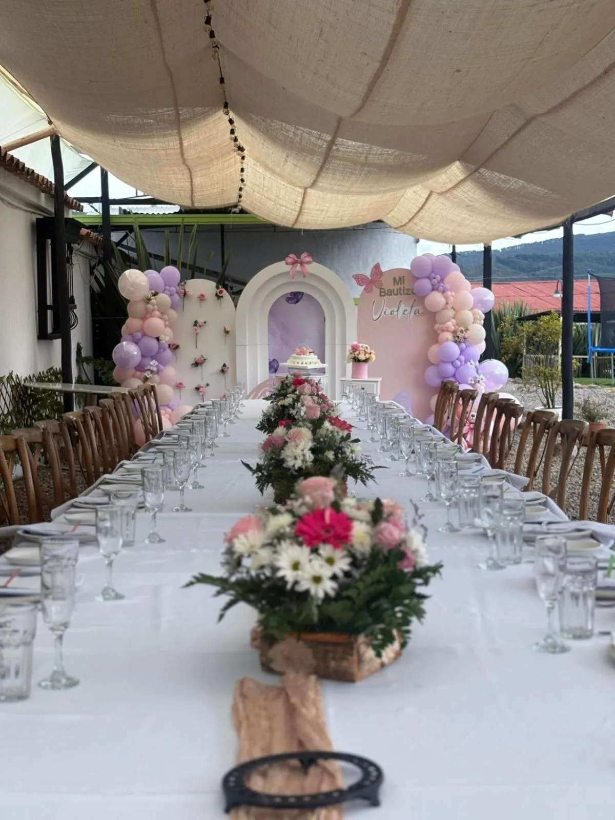 Property building in Posada Cafe La Huerta