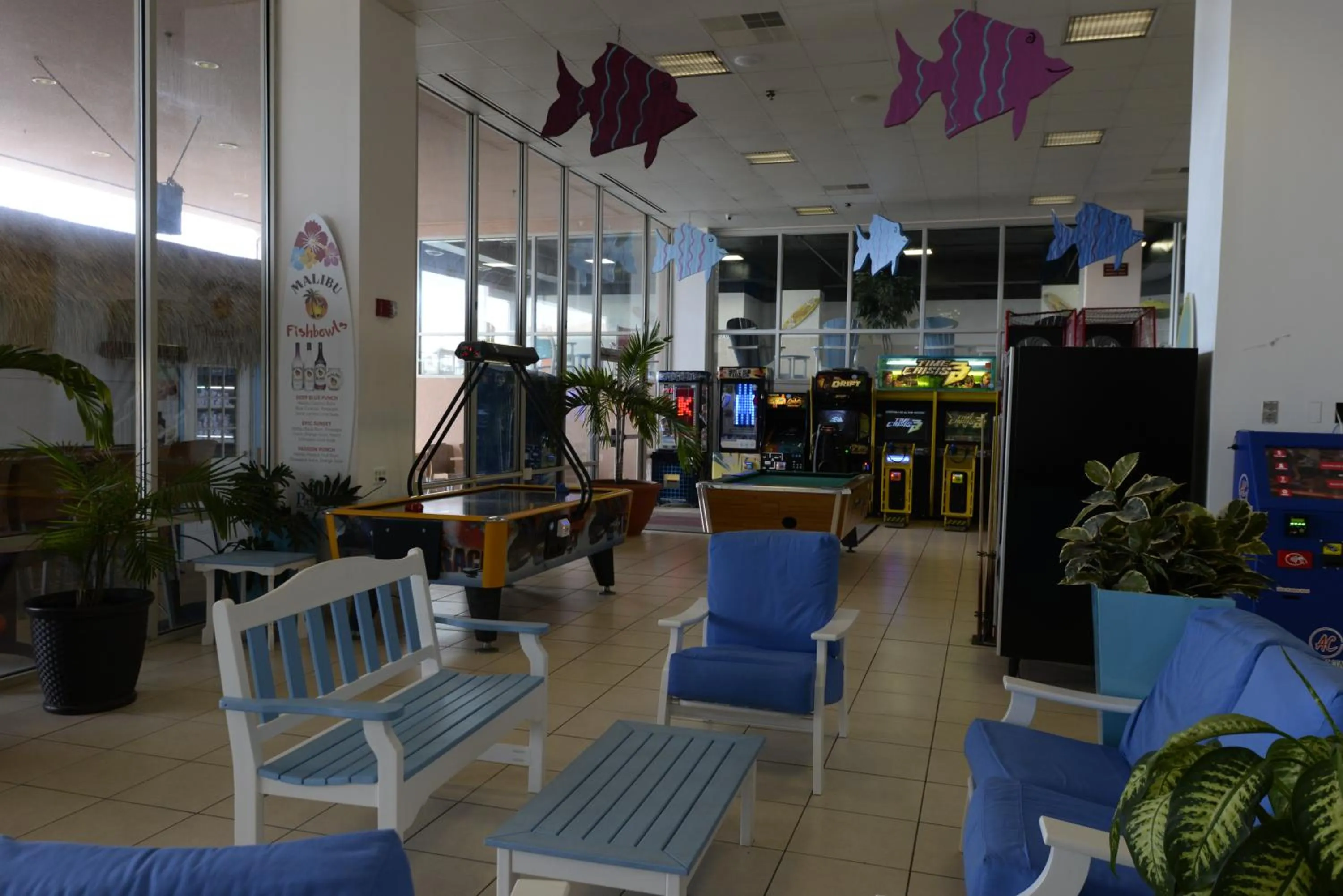 Game Room in Grand Hotel Ocean City Oceanfront