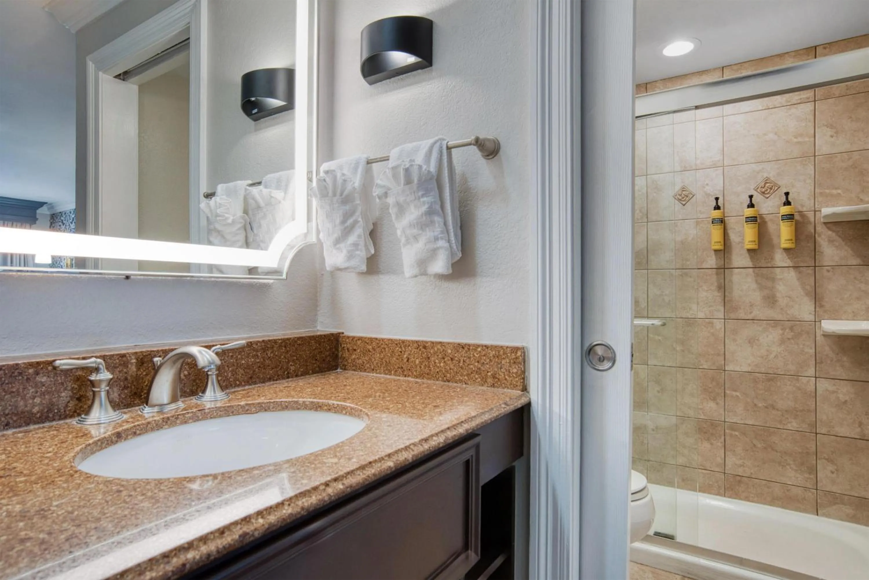 Bathroom in Best Western Plus French Quarter Courtyard Hotel