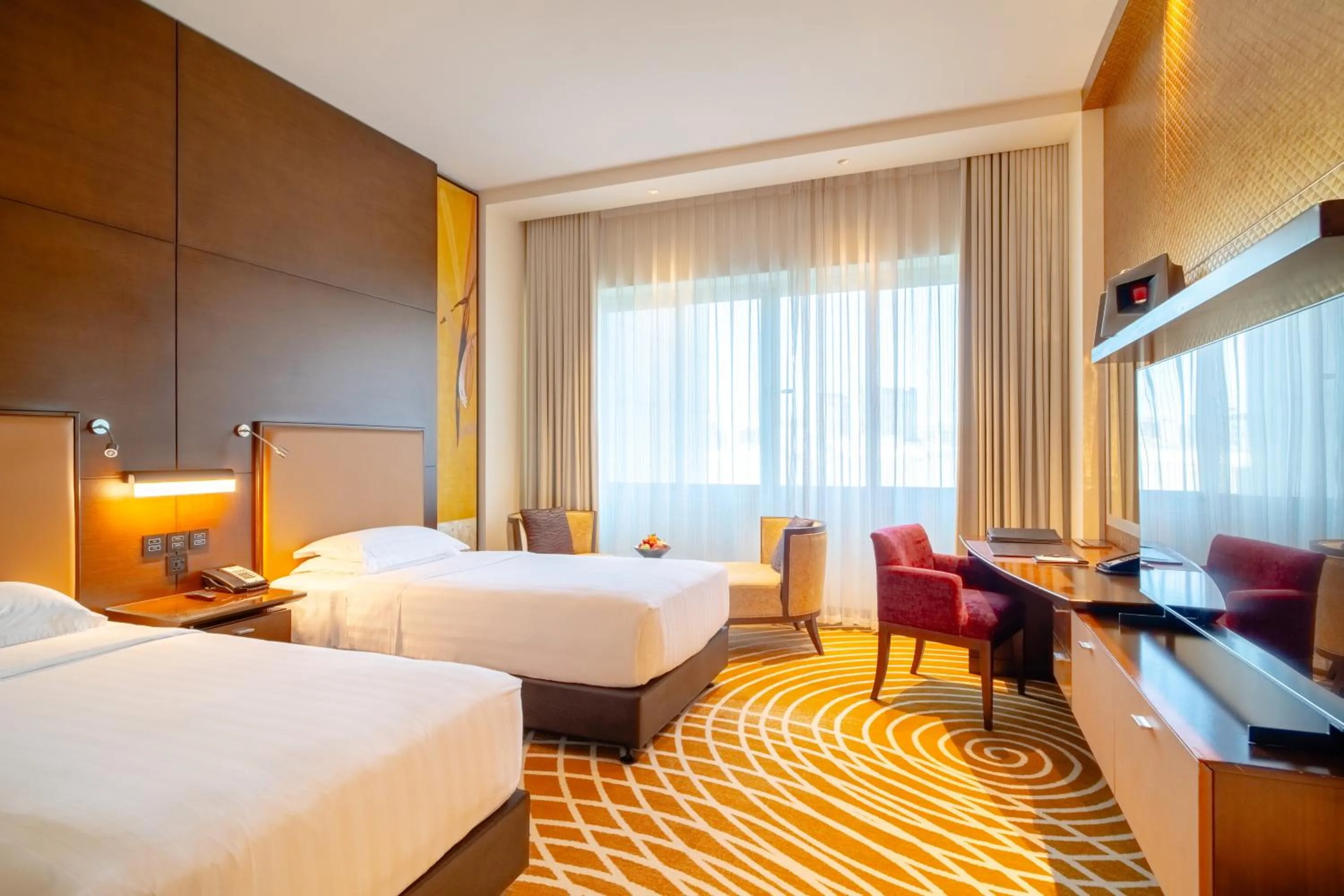 Bedroom, Bed in Asiana Hotel Dubai