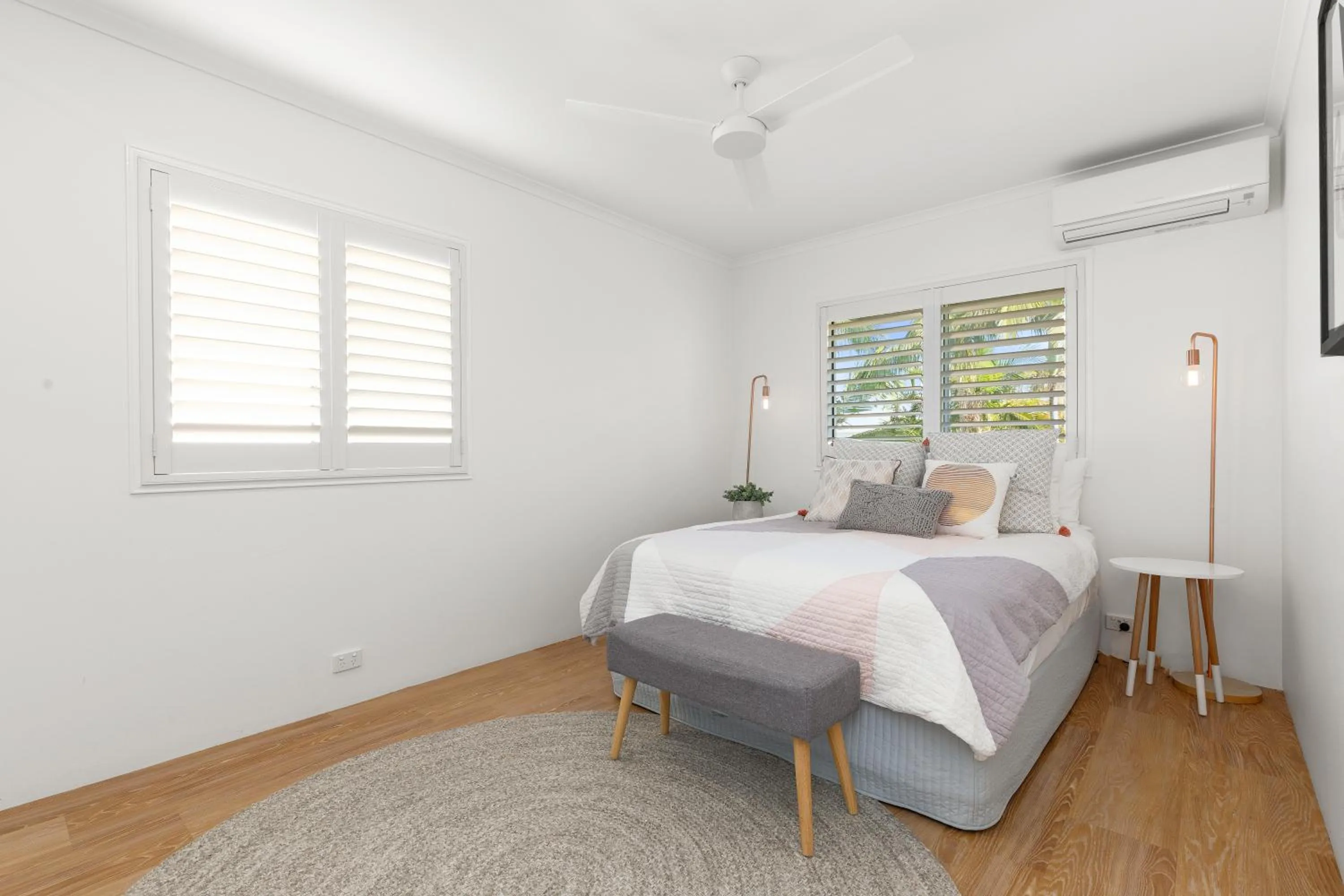 Bed in Noosa Outrigger Beach Resort