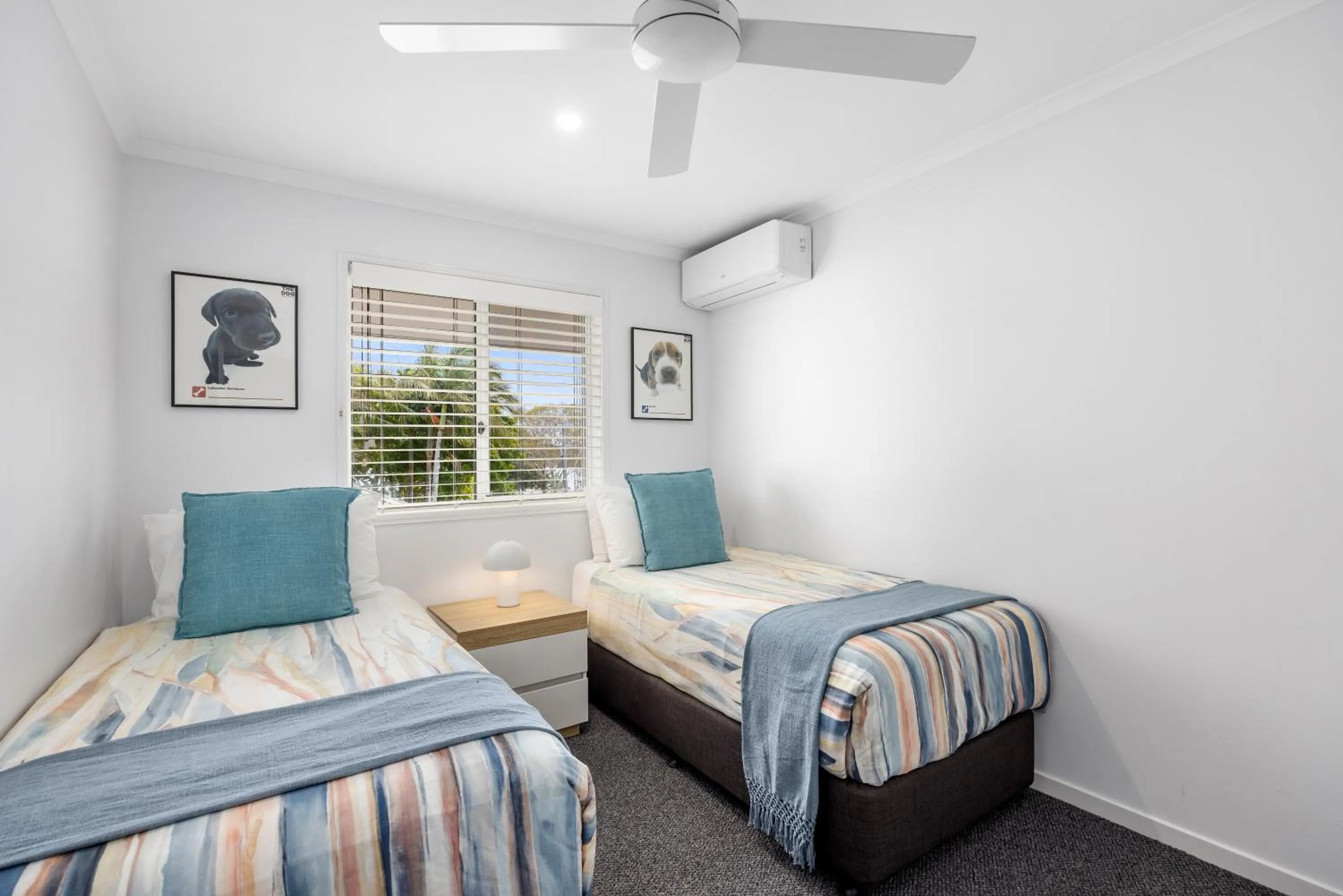 Bed in Noosa Outrigger Beach Resort