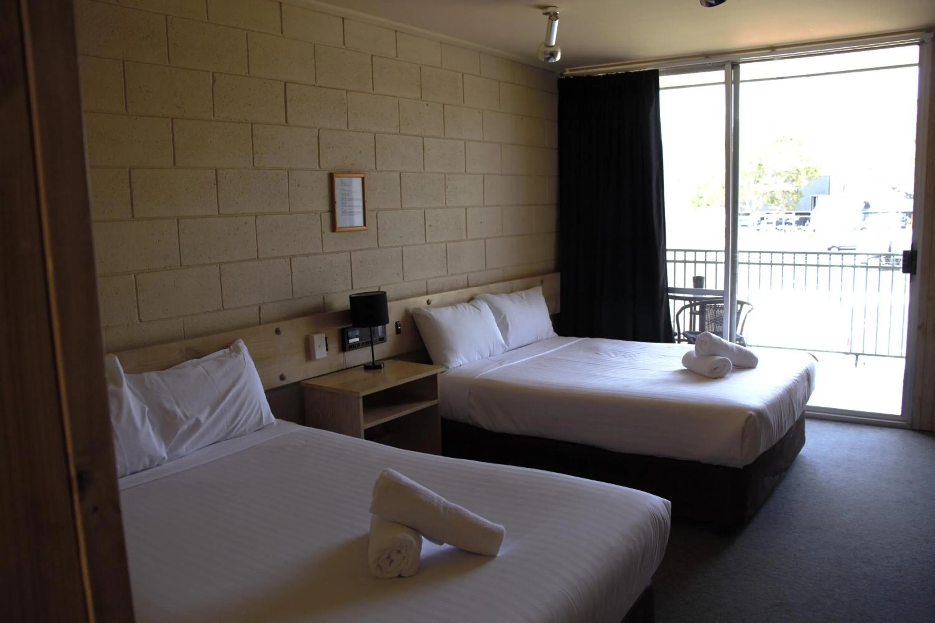 Bedroom, Bed in Bendigo Motor Inn