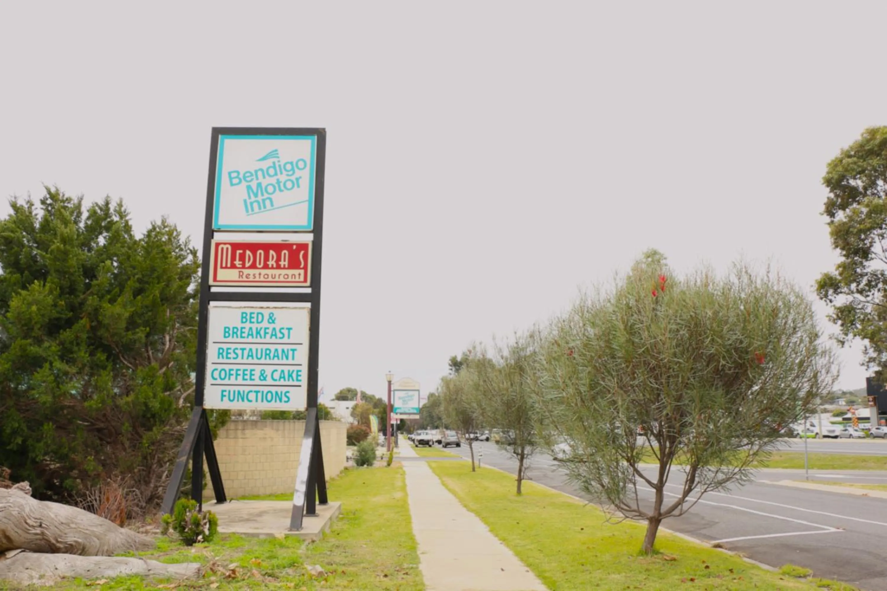 Street view in Bendigo Motor Inn