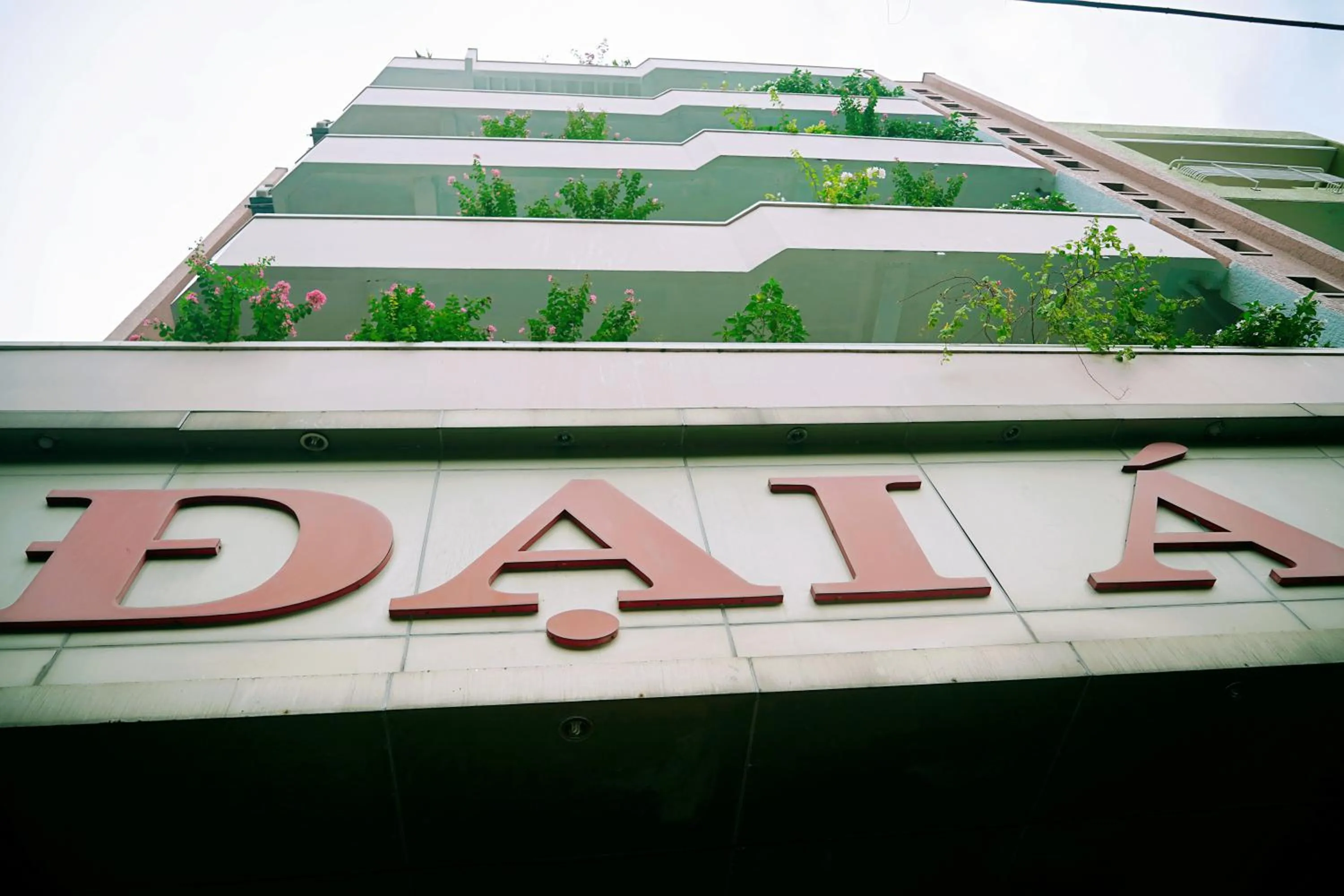 Facade/entrance in Dai A Hotel