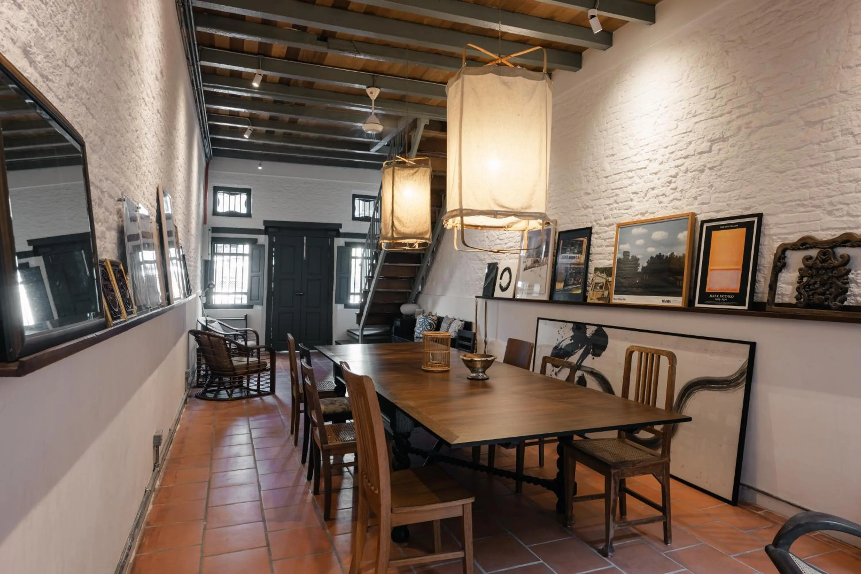 Living room in Cheong Fatt Tze - The Blue Mansion