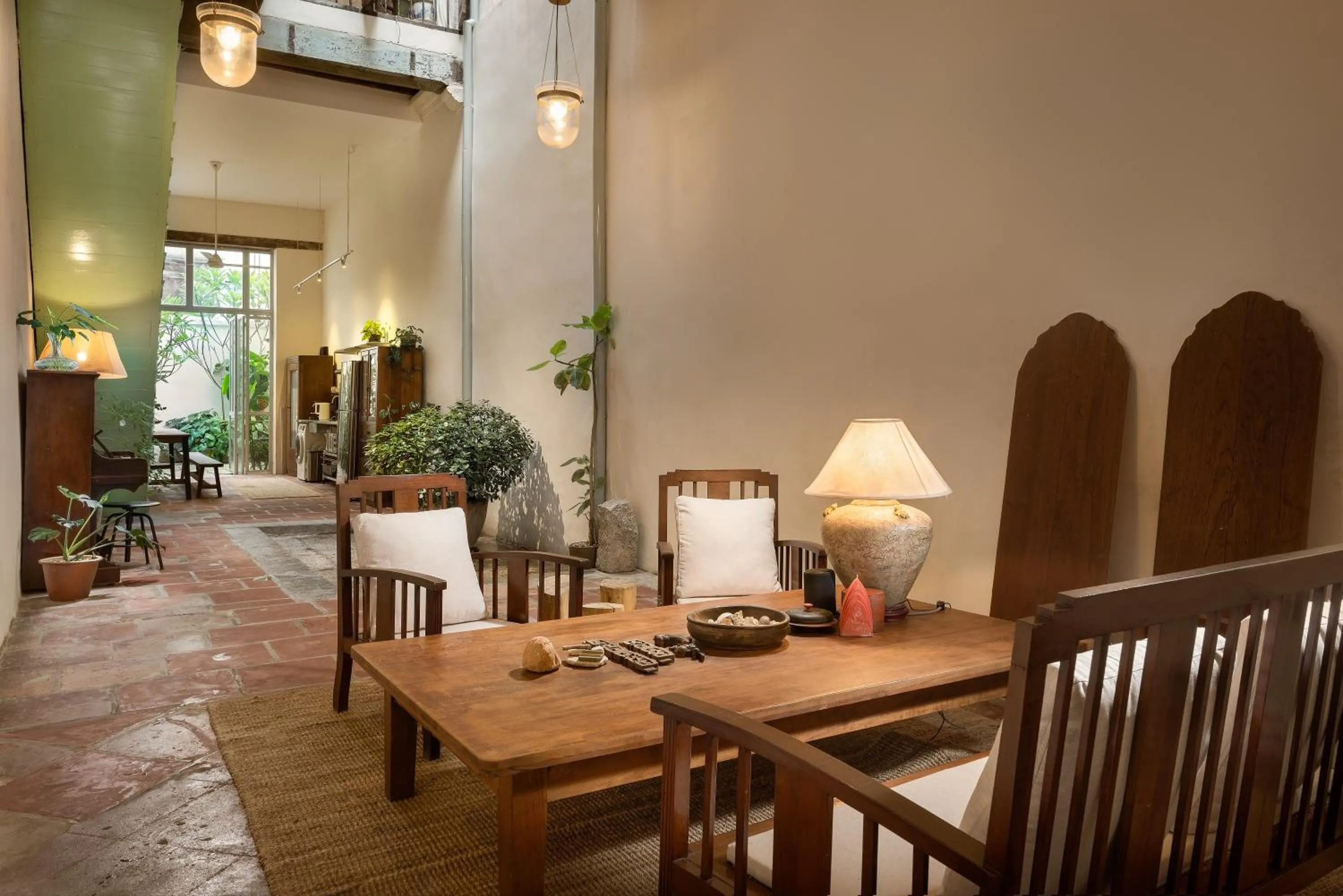 Living room in Cheong Fatt Tze - The Blue Mansion