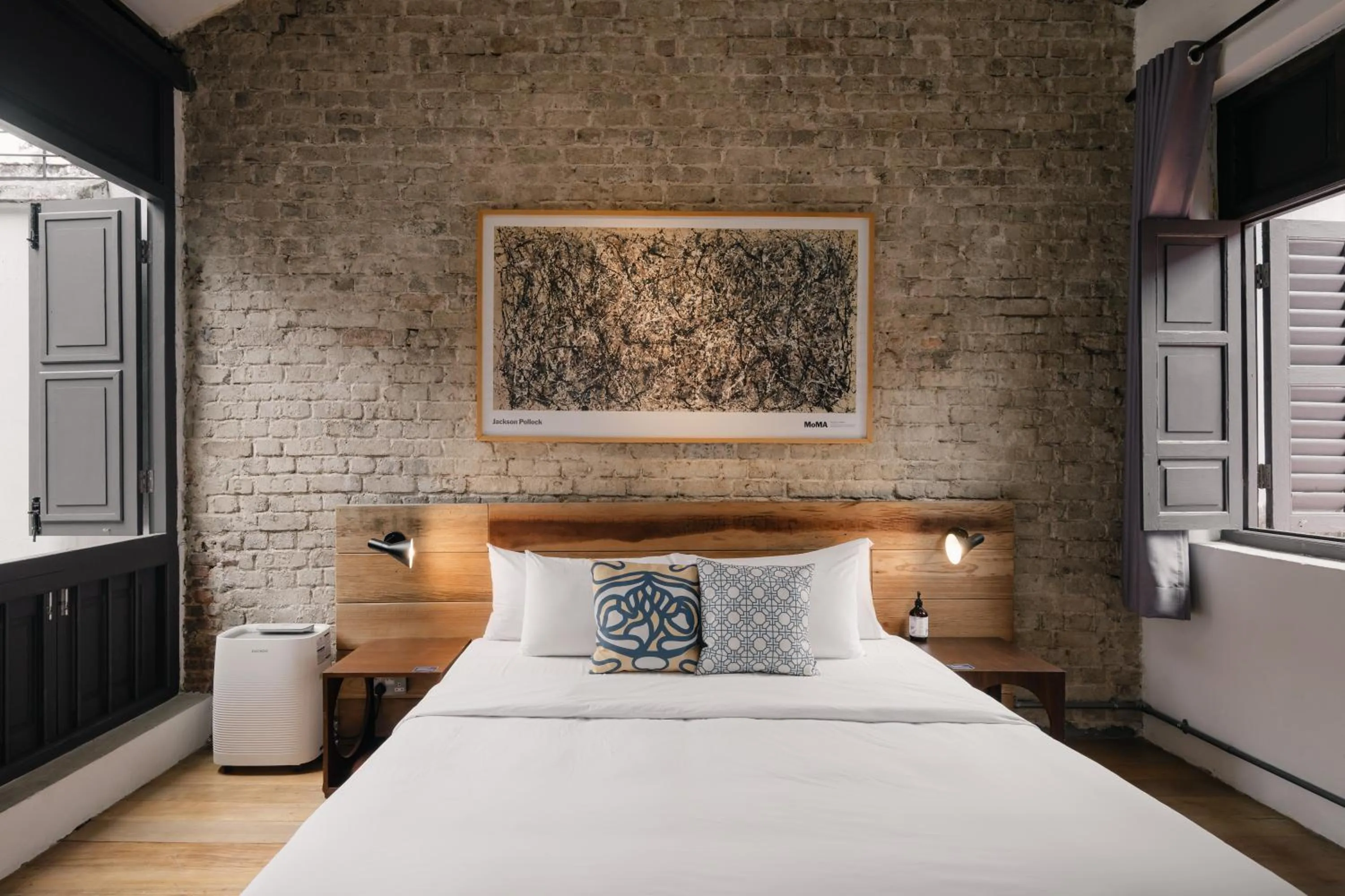 Bedroom, Bed in Cheong Fatt Tze - The Blue Mansion