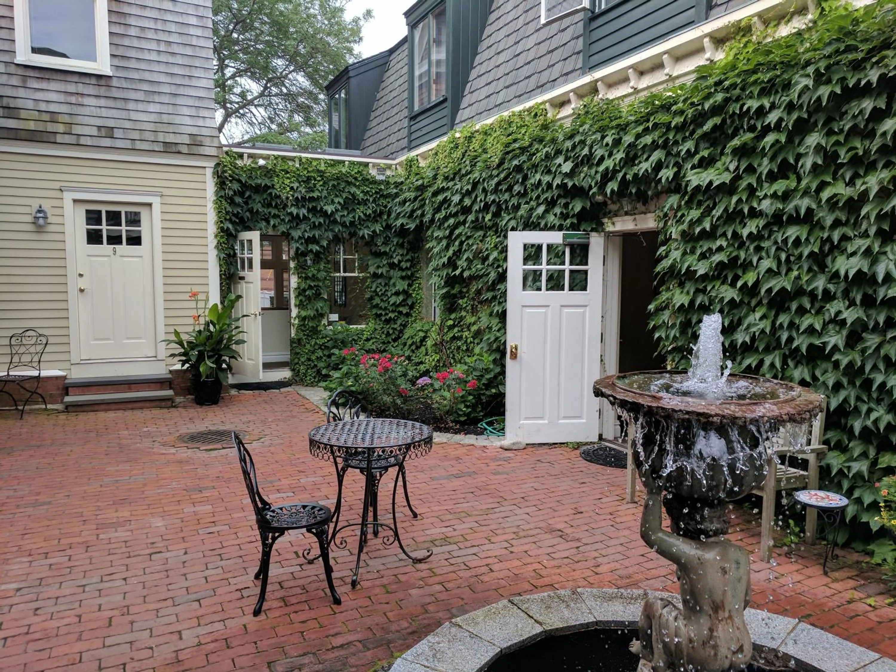 Patio in Pelham Court Hotel