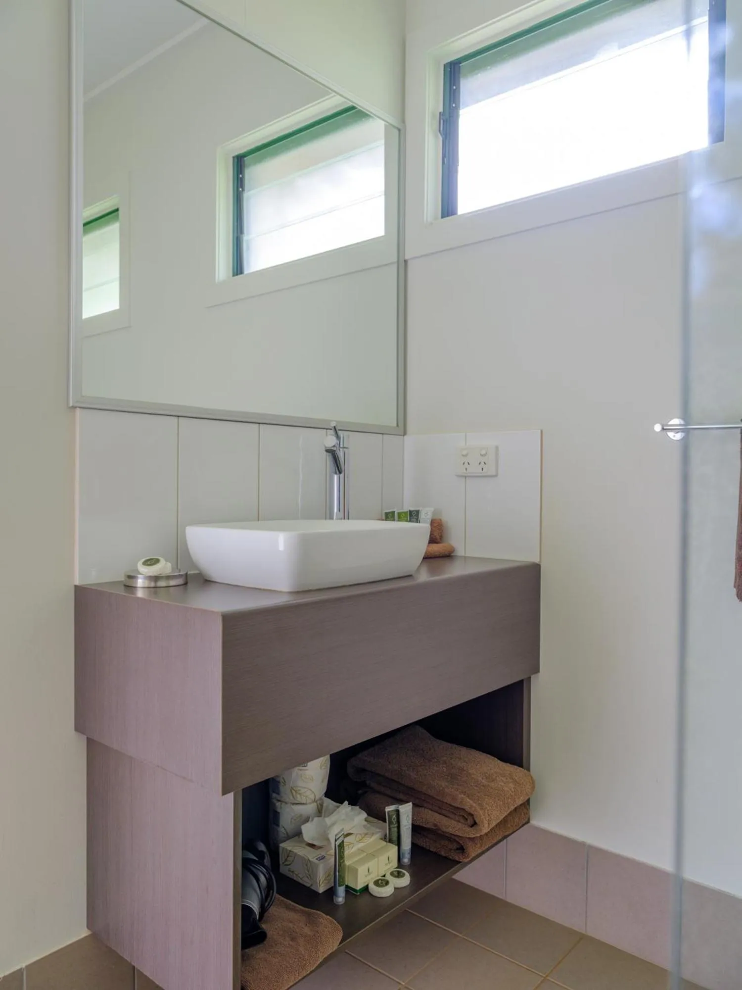 Bathroom in The Station at El Questro
