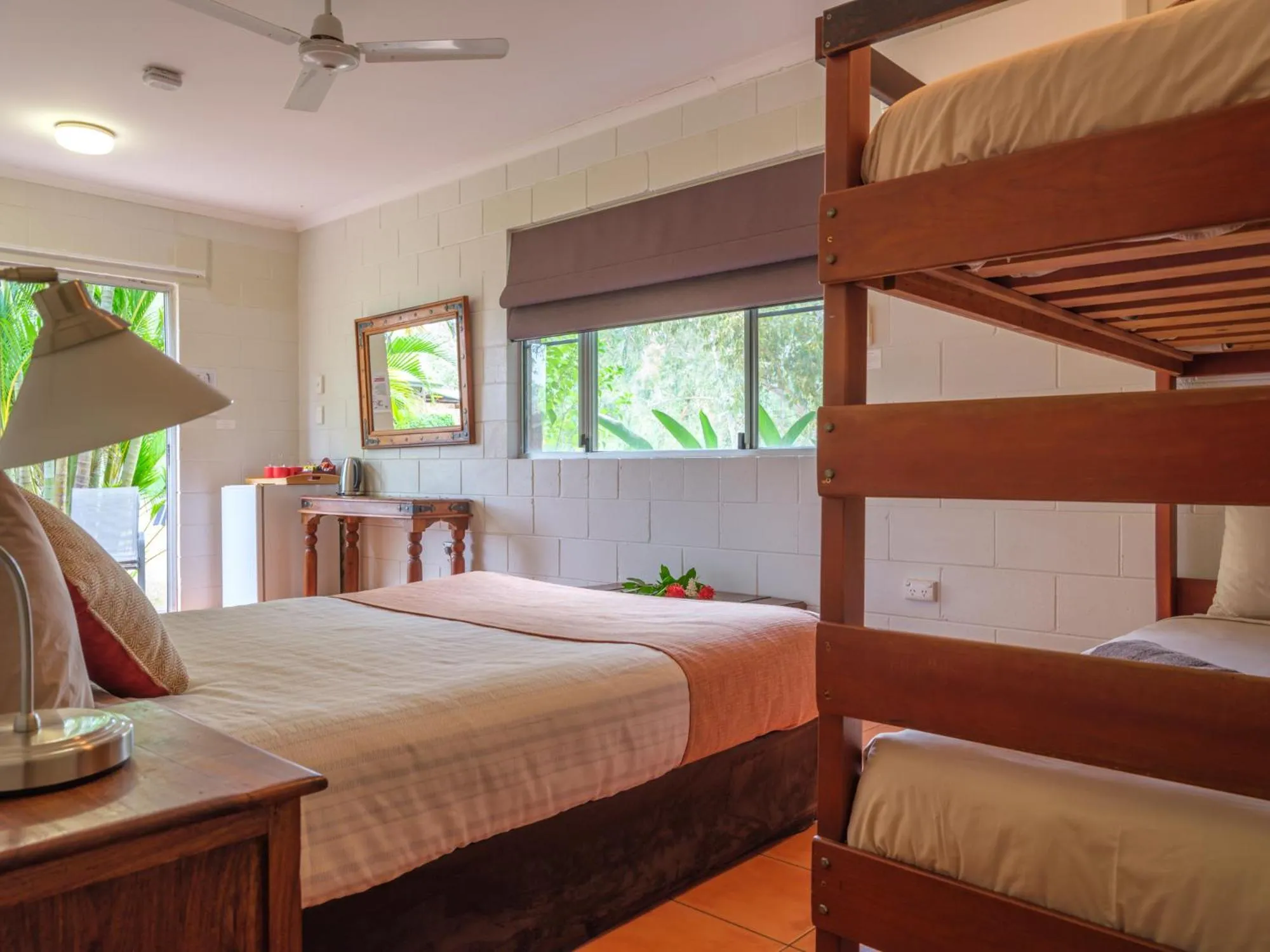 Photo of the whole room, Bed in The Station at El Questro