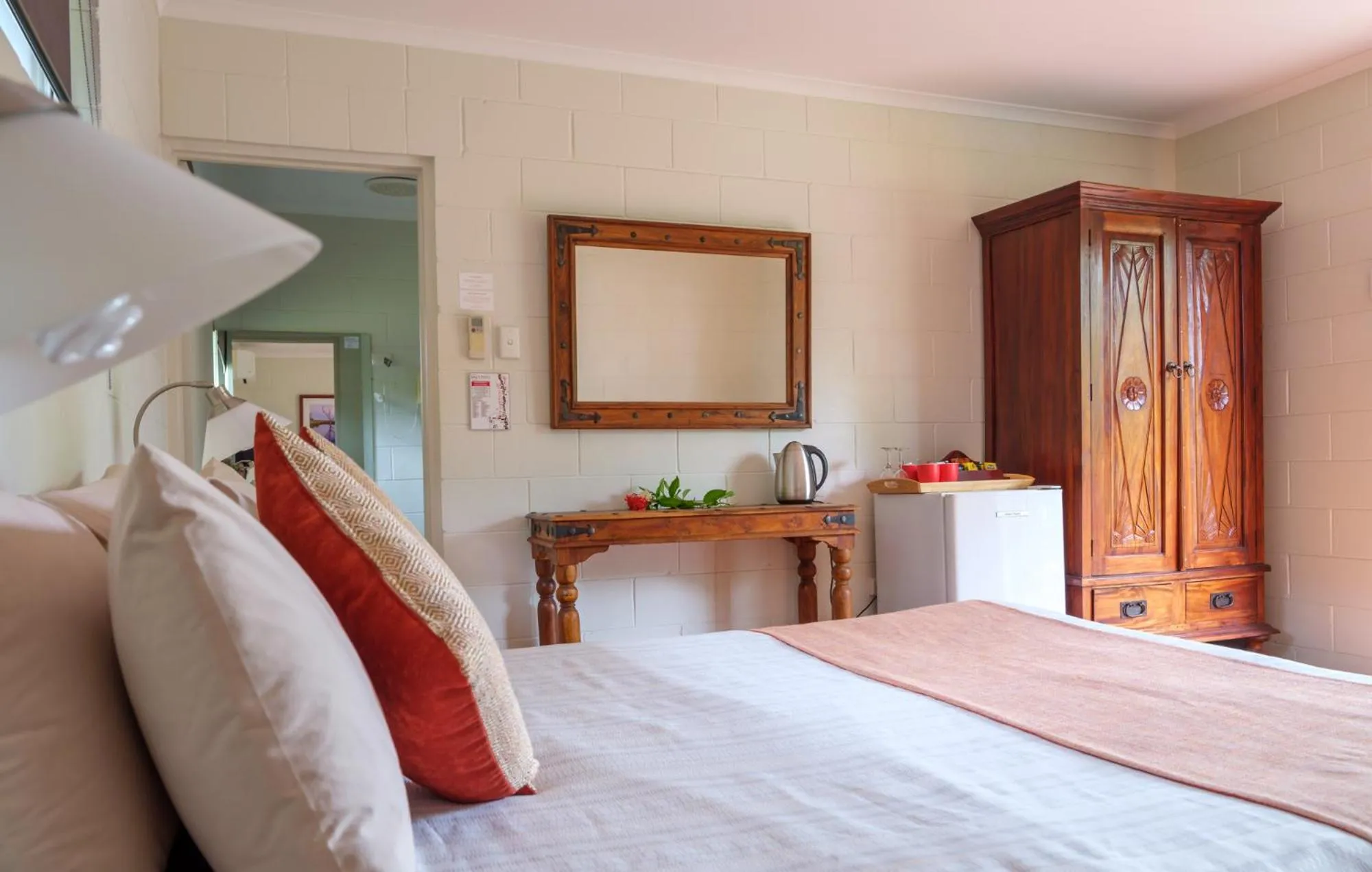 Bed in The Station at El Questro