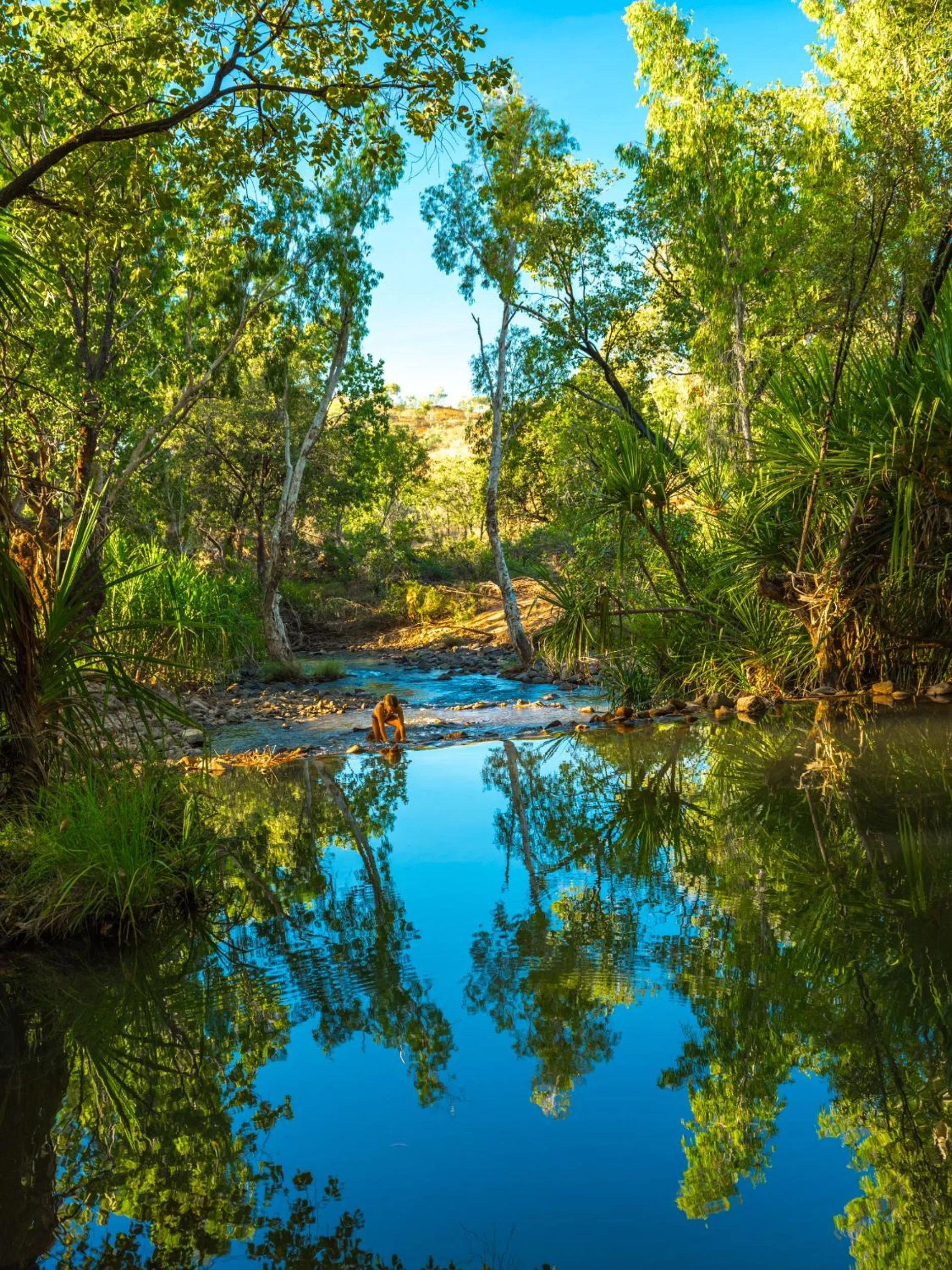 Natural landscape in The Station at El Questro