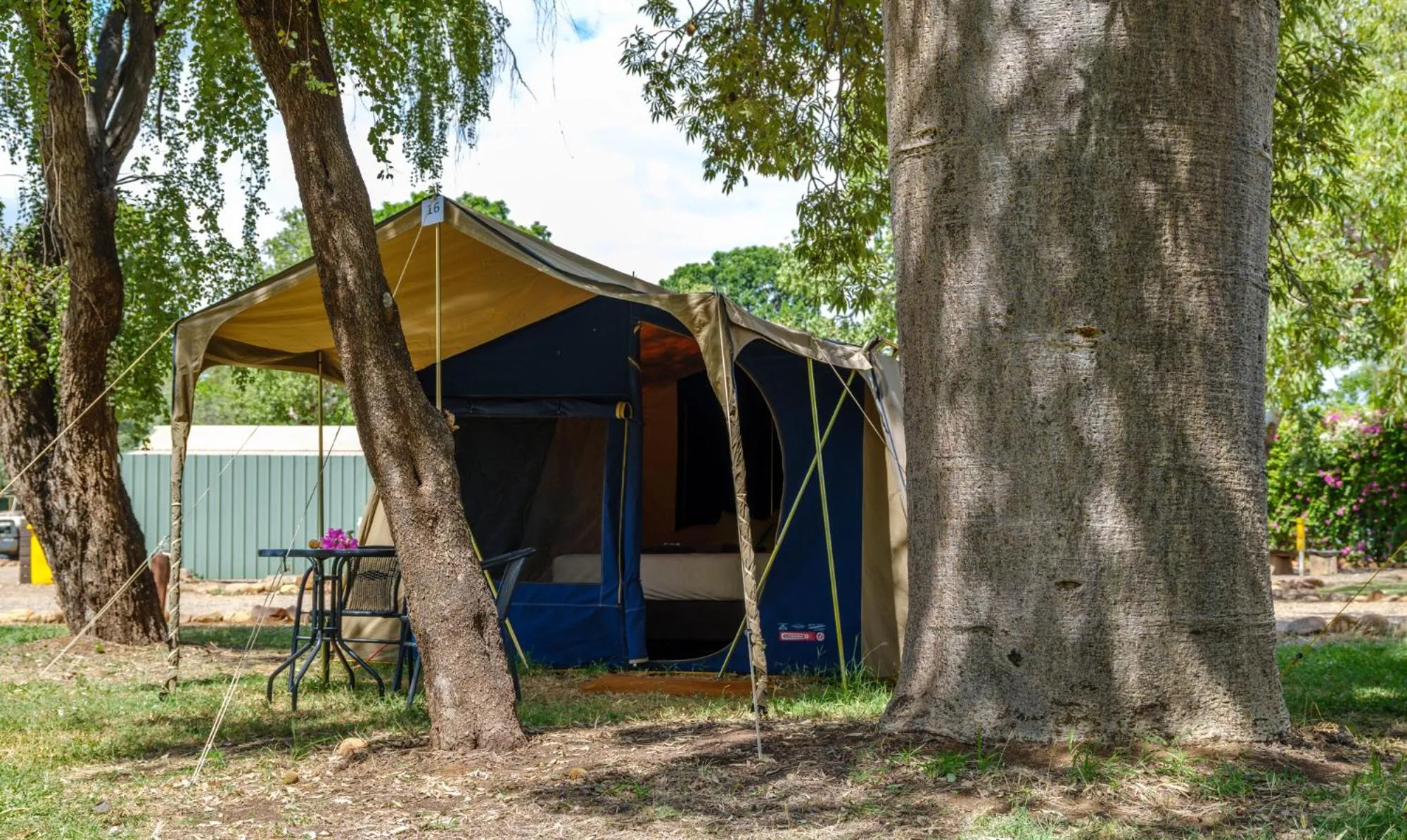 Facade/entrance in The Station at El Questro