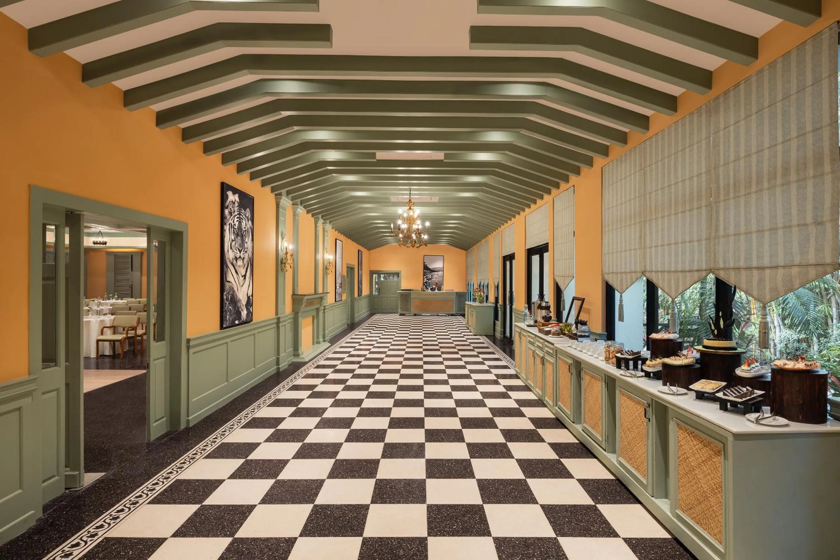 Property building in The Riverview Retreat Corbett by Leisure Hotels