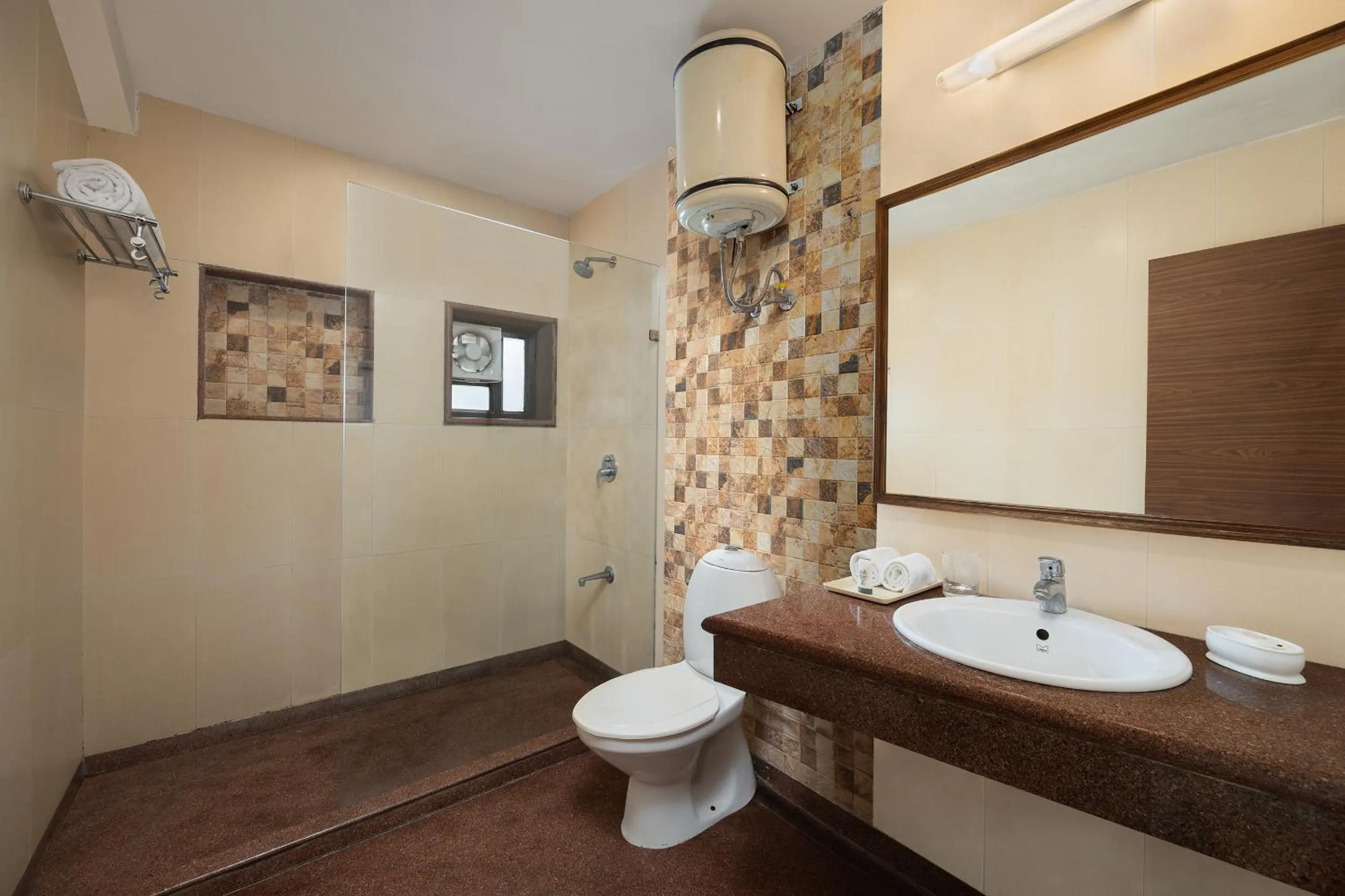 Bathroom in The Riverview Retreat Corbett by Leisure Hotels