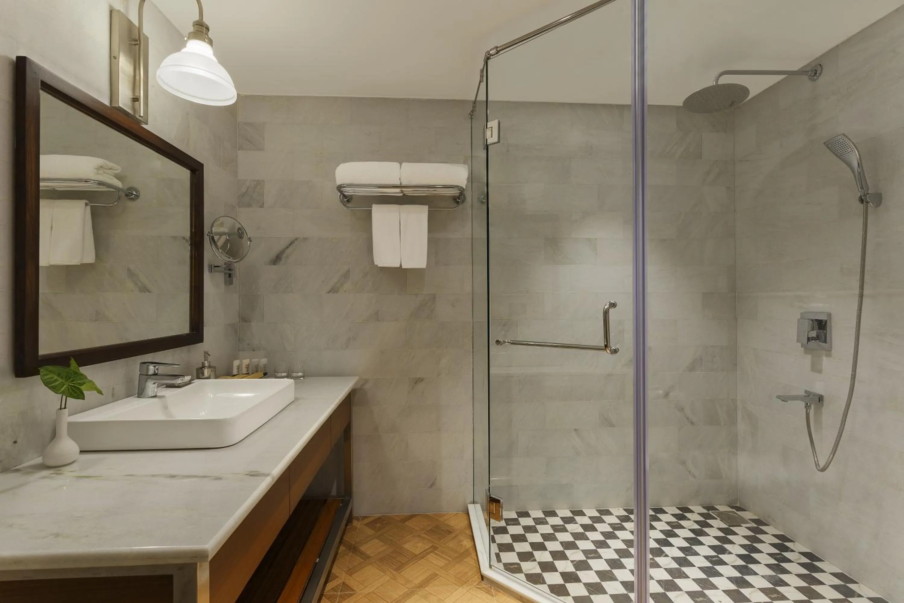 Bathroom in The Riverview Retreat Corbett by Leisure Hotels