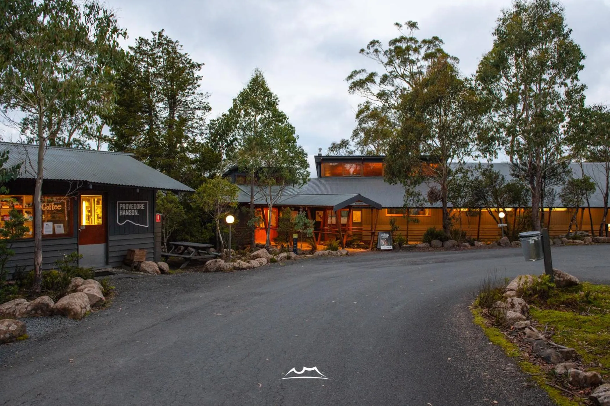 Property building in Cradle Mountain Wilderness Village