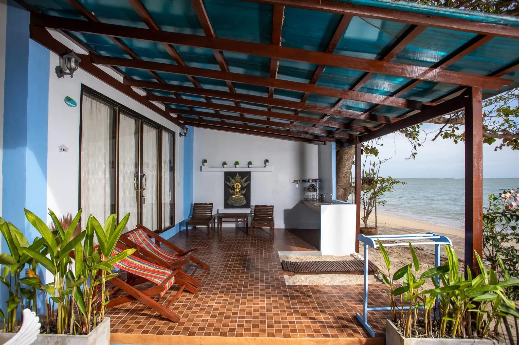 Balcony/Terrace in Rung Arun Resort