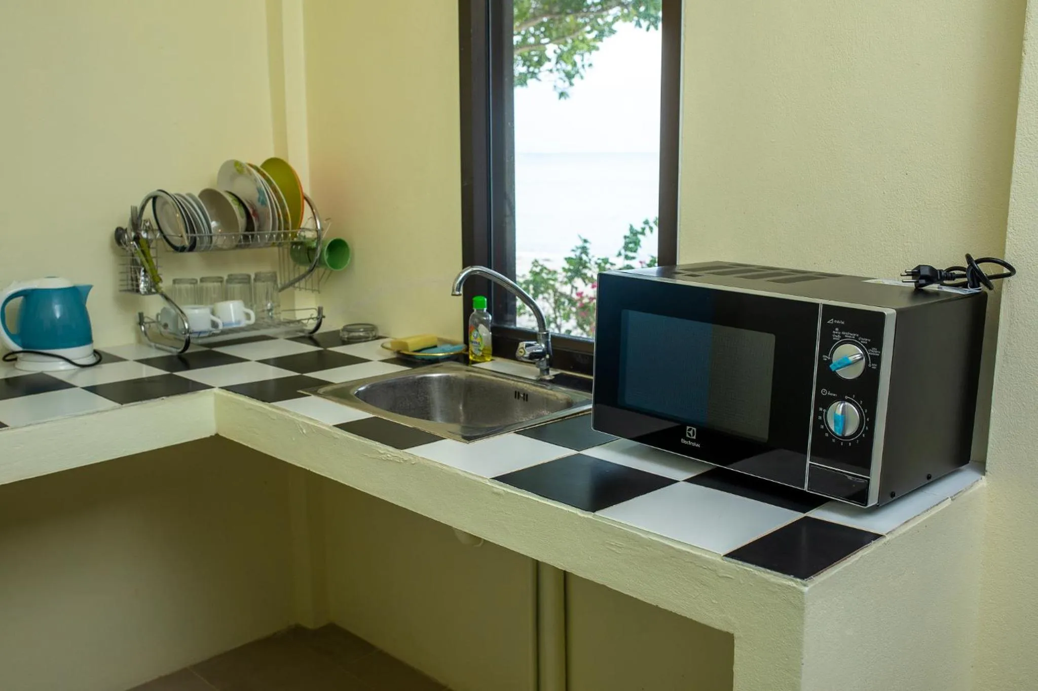 Kitchen or kitchenette in Rung Arun Resort