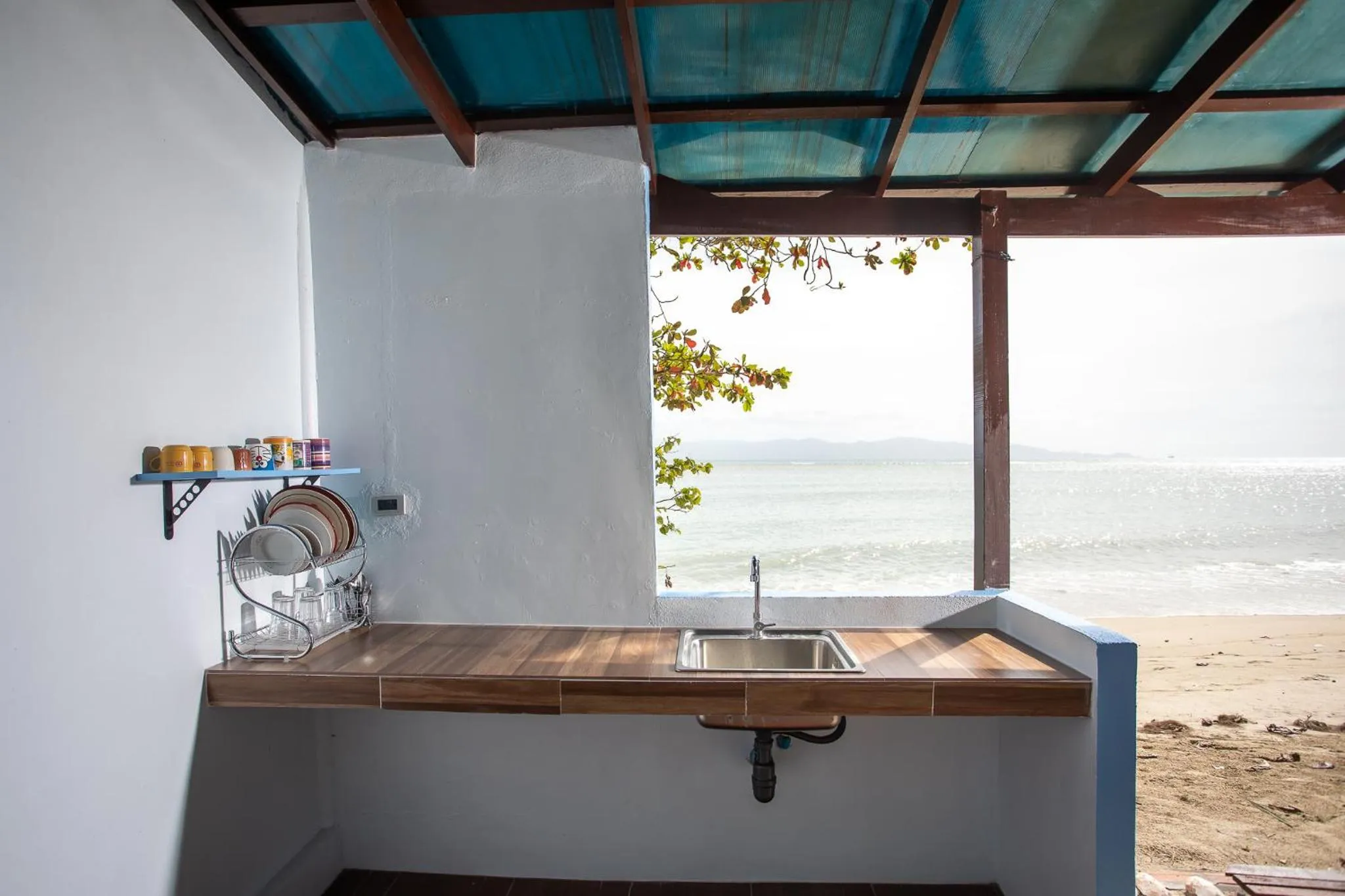 Kitchen or kitchenette in Rung Arun Resort