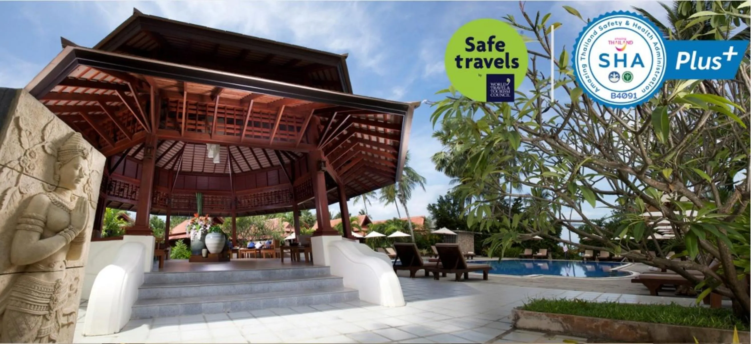 Seating area in Smile House - Fisherman Village