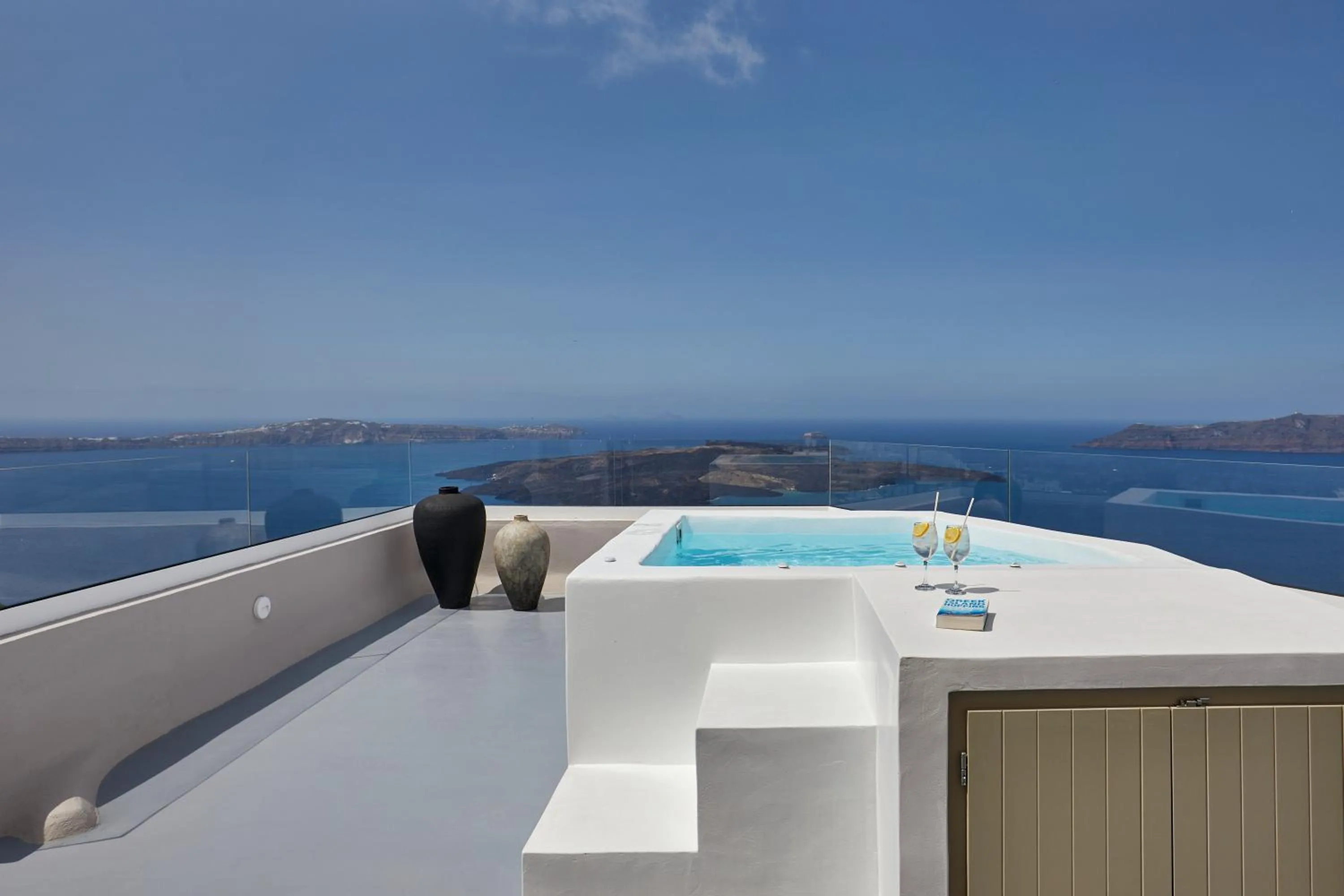 Sea view in Damigos Caldera World