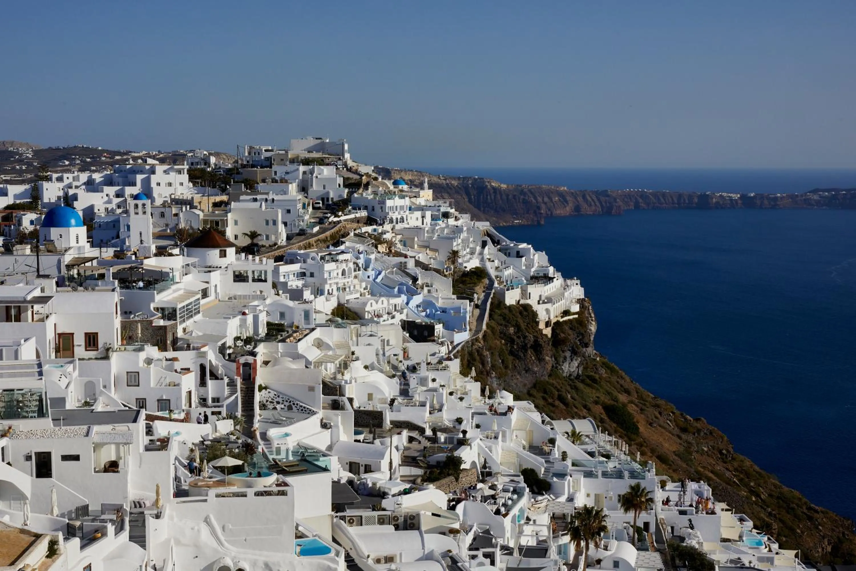 Natural landscape in Damigos Caldera World