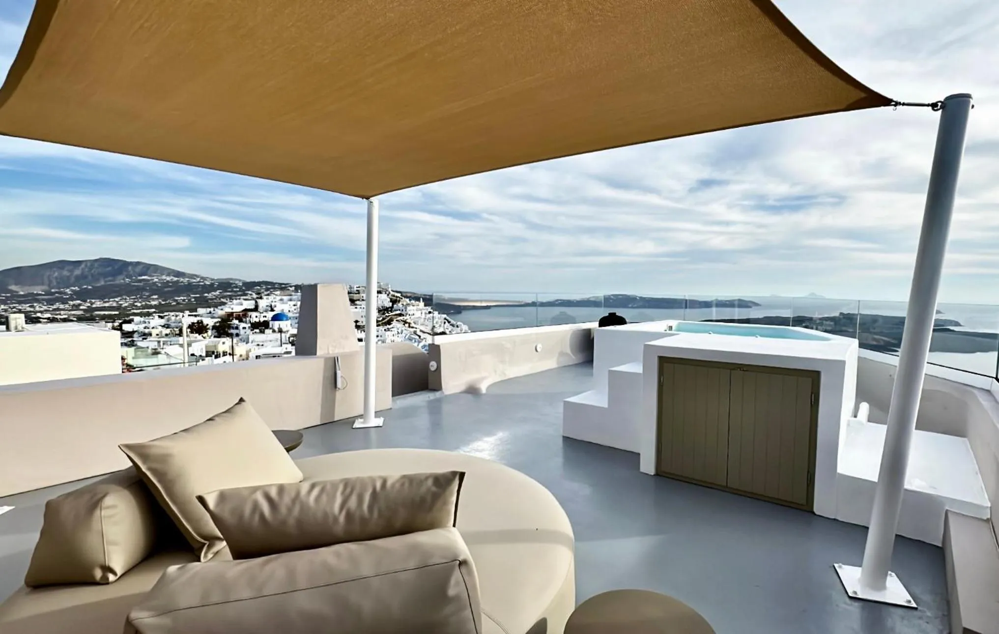 Balcony/Terrace in Damigos Caldera World