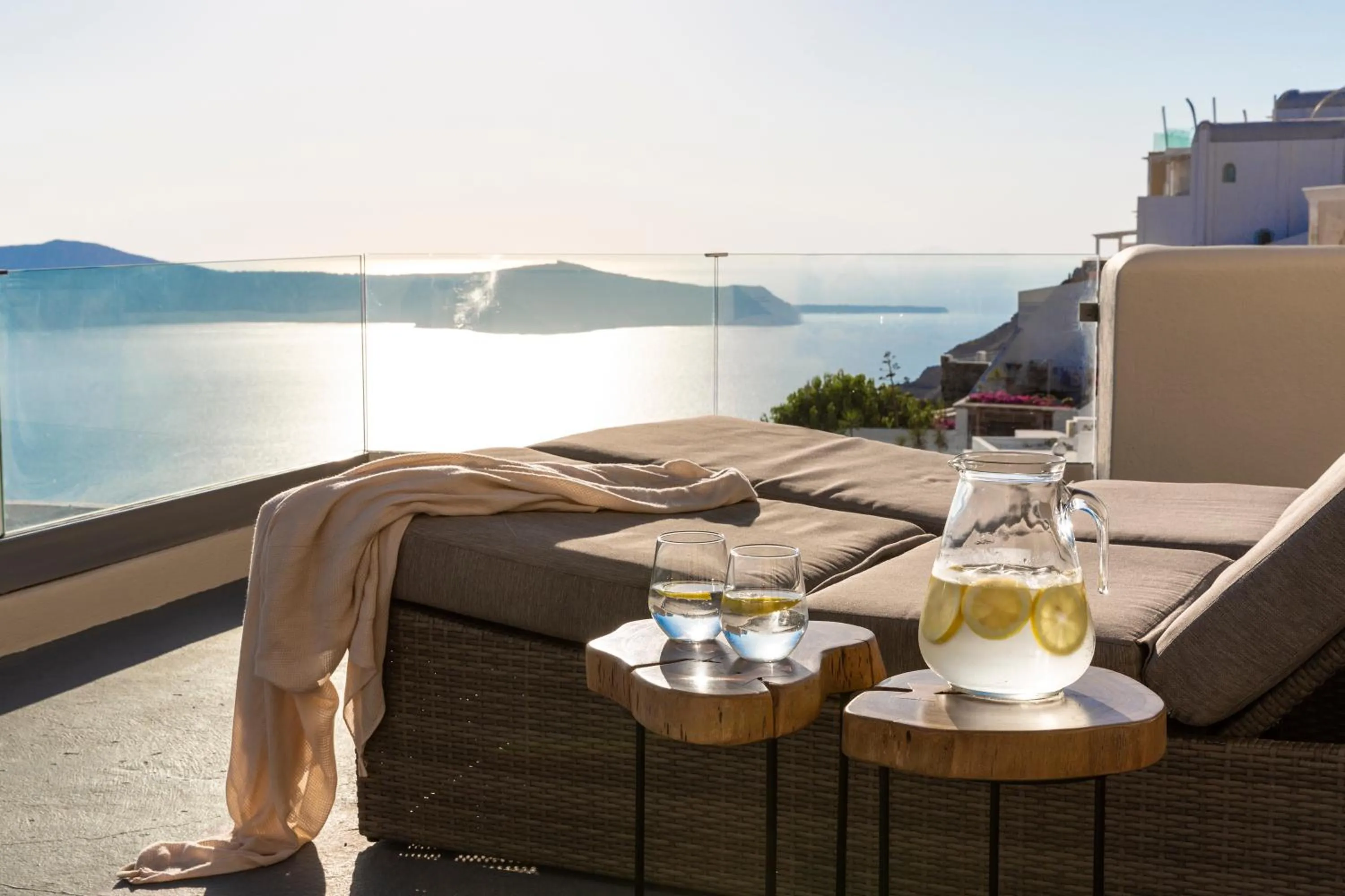 Sea view in Damigos Caldera World