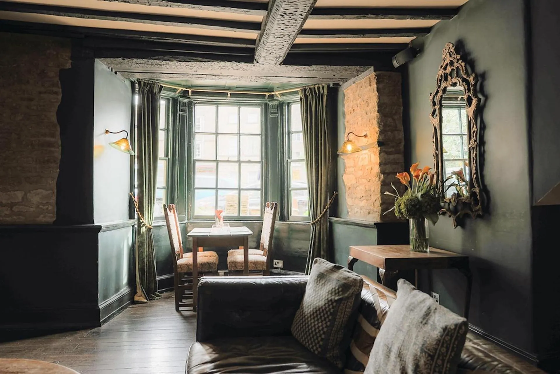 Seating area in The Bull Hotel