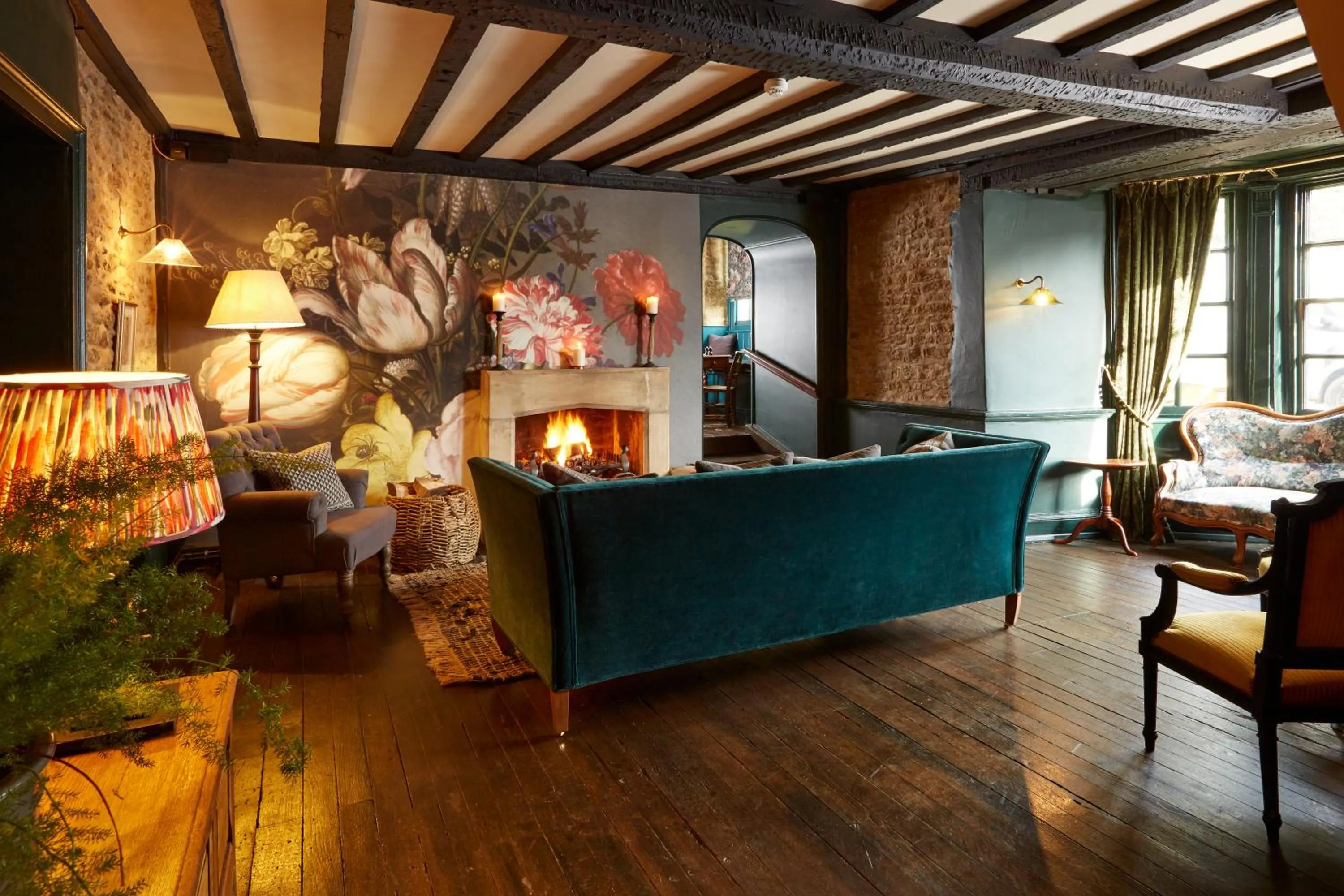 Lounge or bar in The Bull Hotel