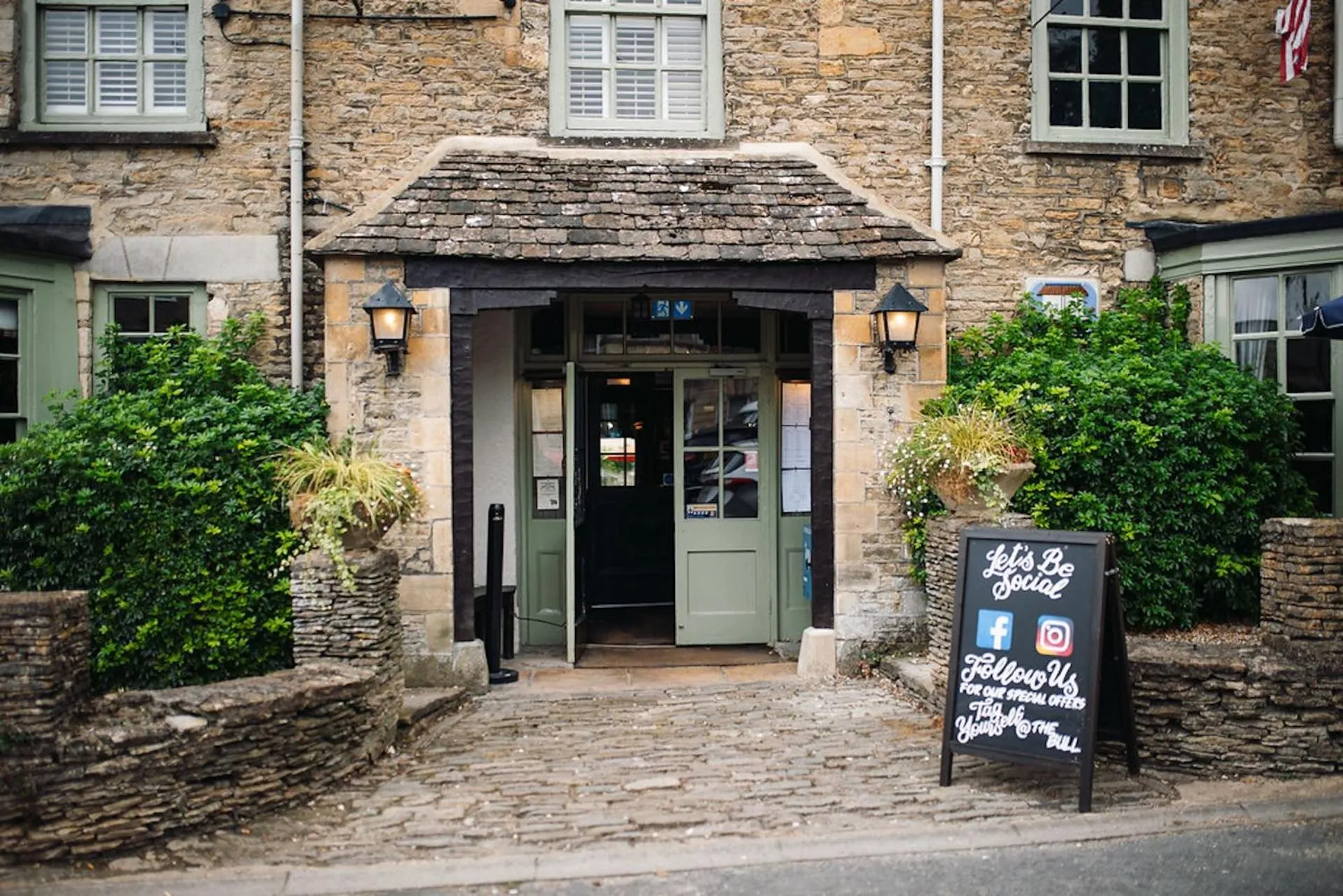 Property building in The Bull Hotel