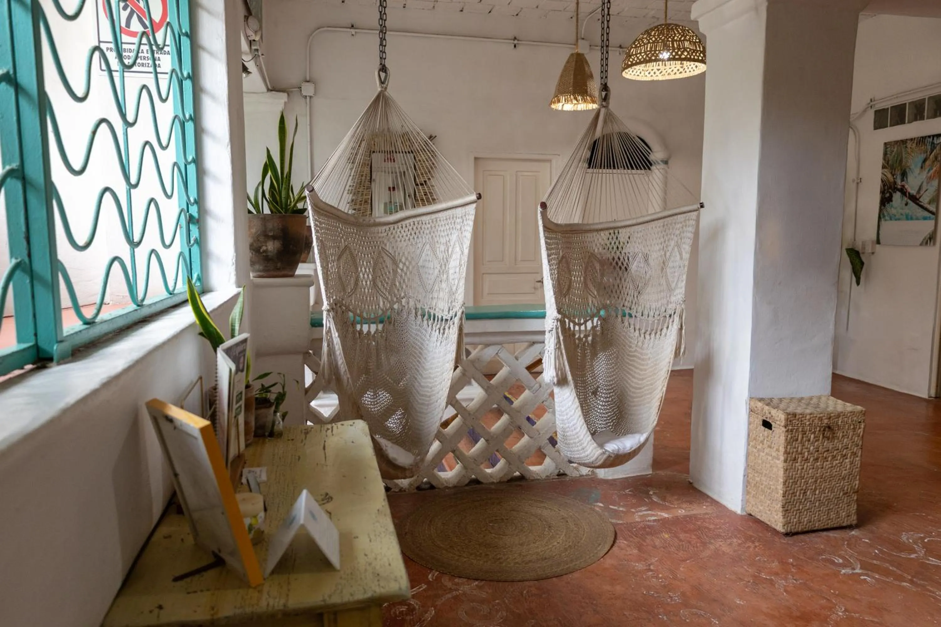 Living room in Sayulita Central Hotel