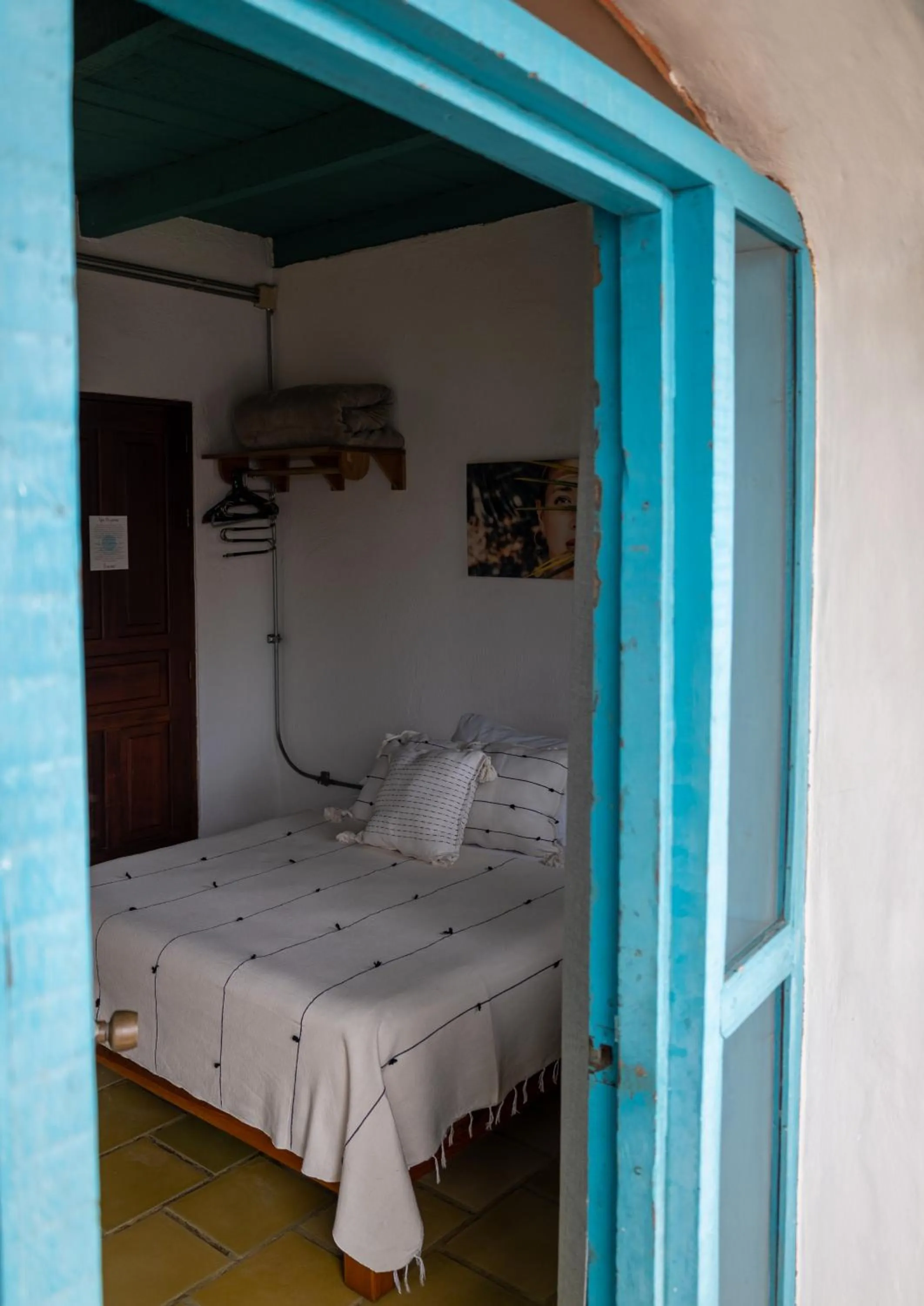 Bed in Sayulita Central Hotel