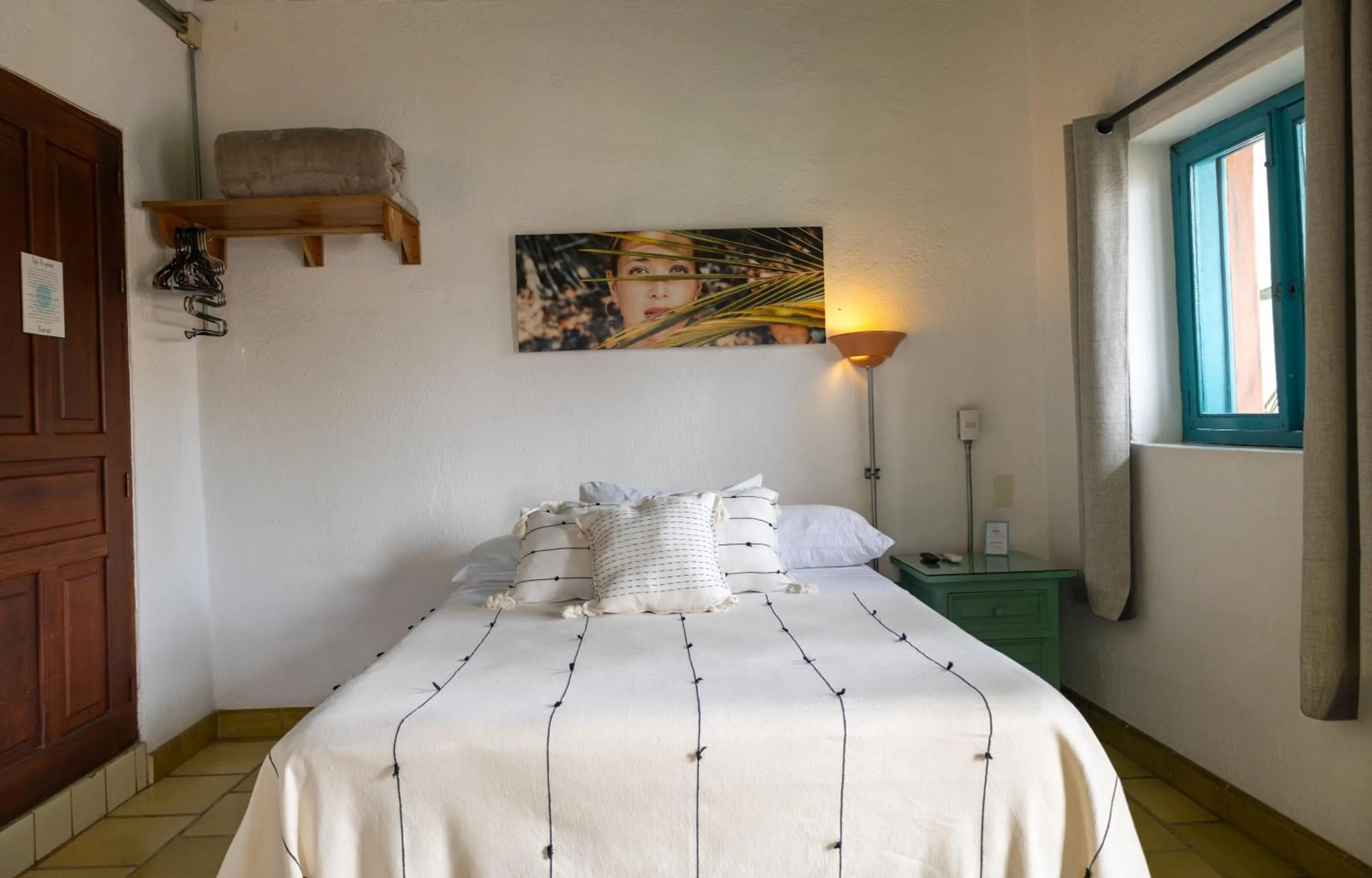 Bed in Sayulita Central Hotel