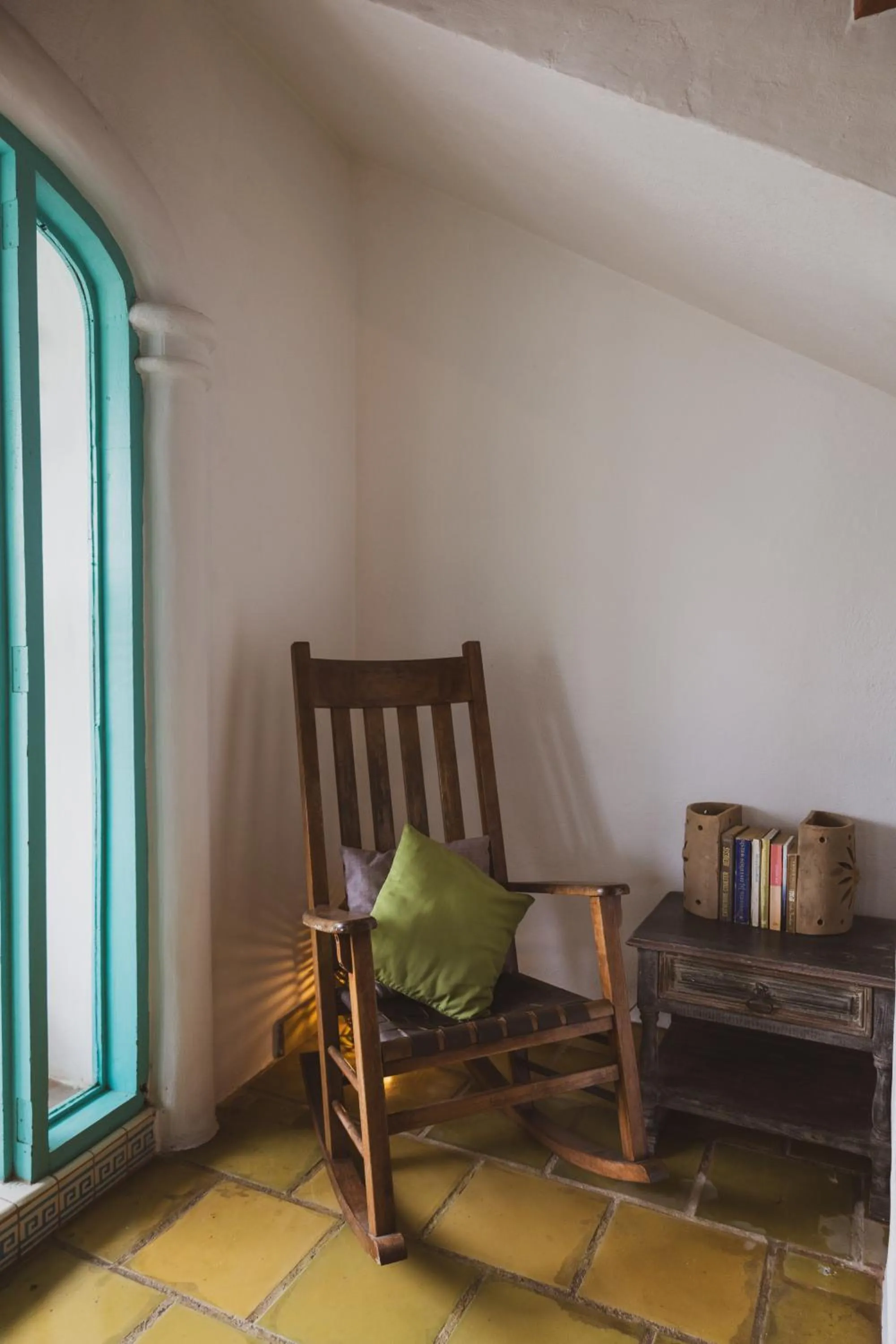 Seating area in Sayulita Central Hotel