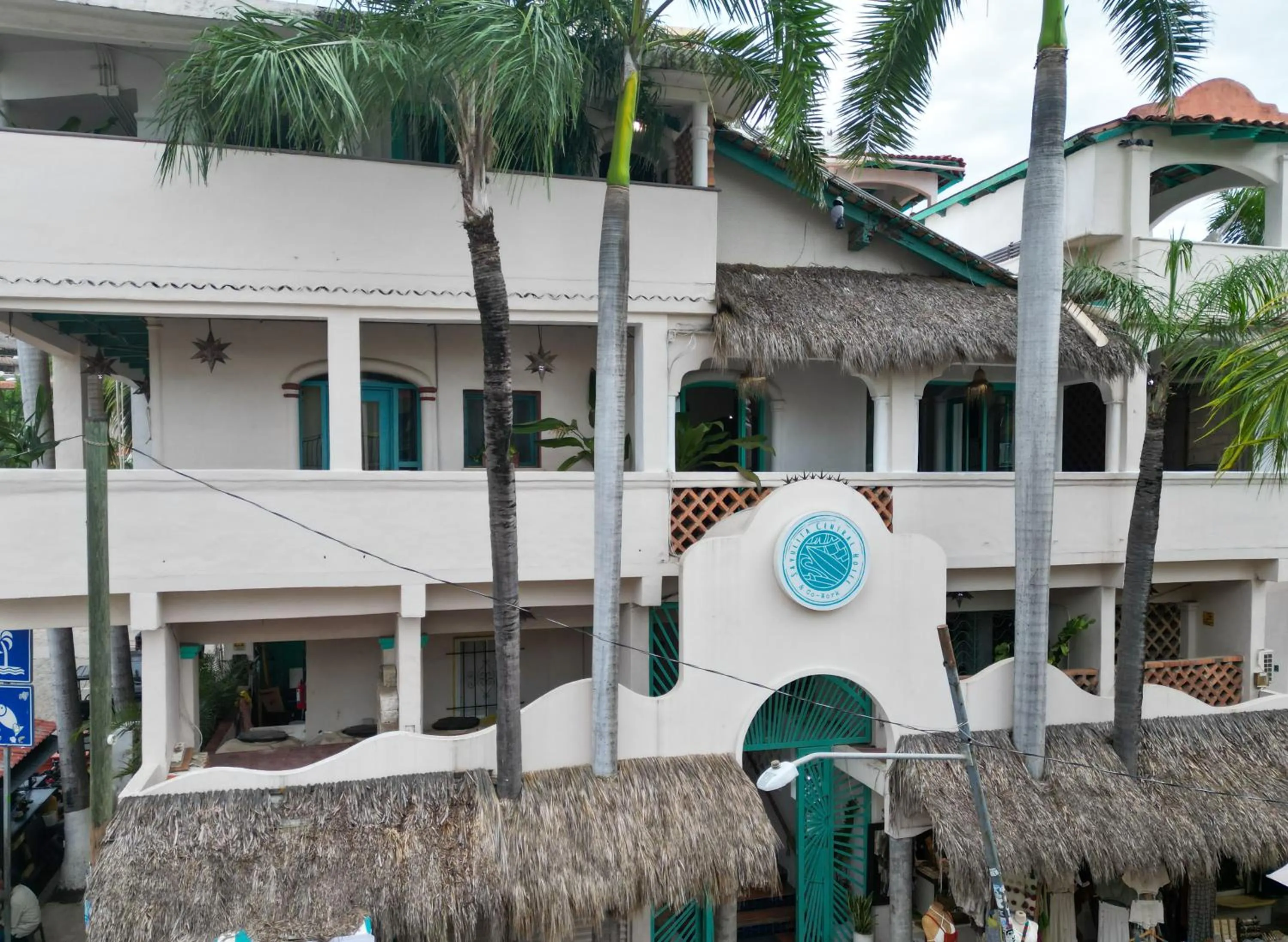 Property building in Sayulita Central Hotel