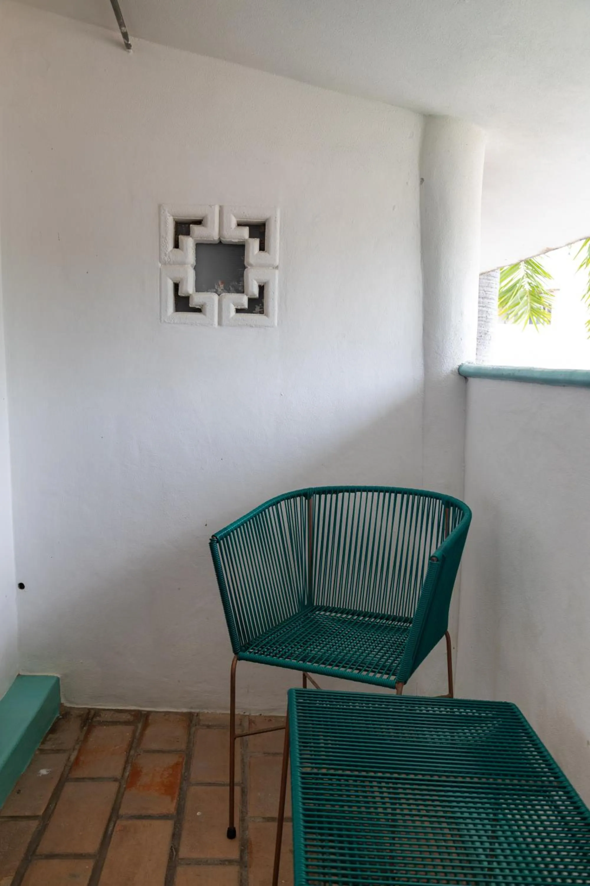 Seating area in Sayulita Central Hotel