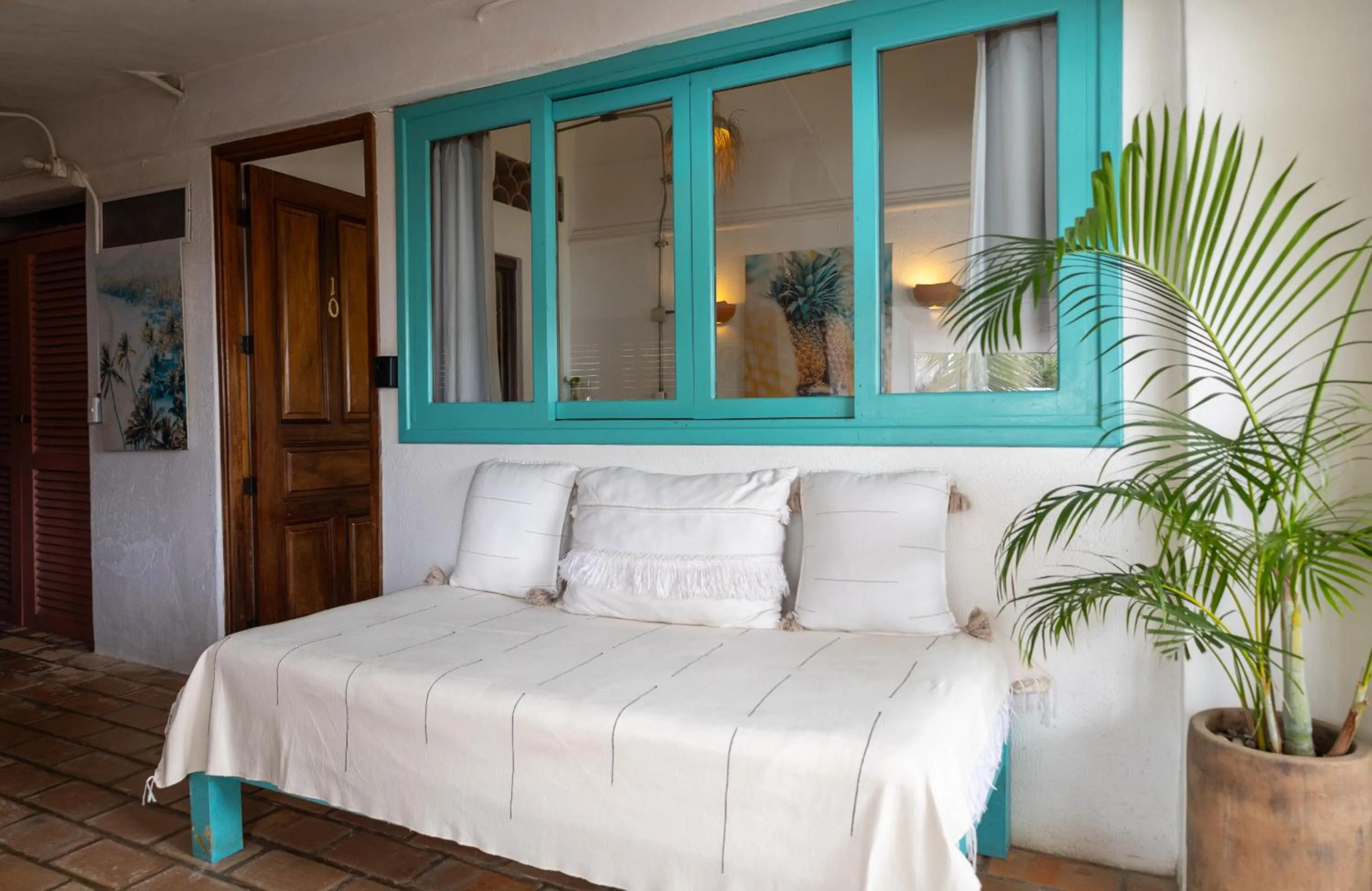 Bedroom, Bed in Sayulita Central Hotel