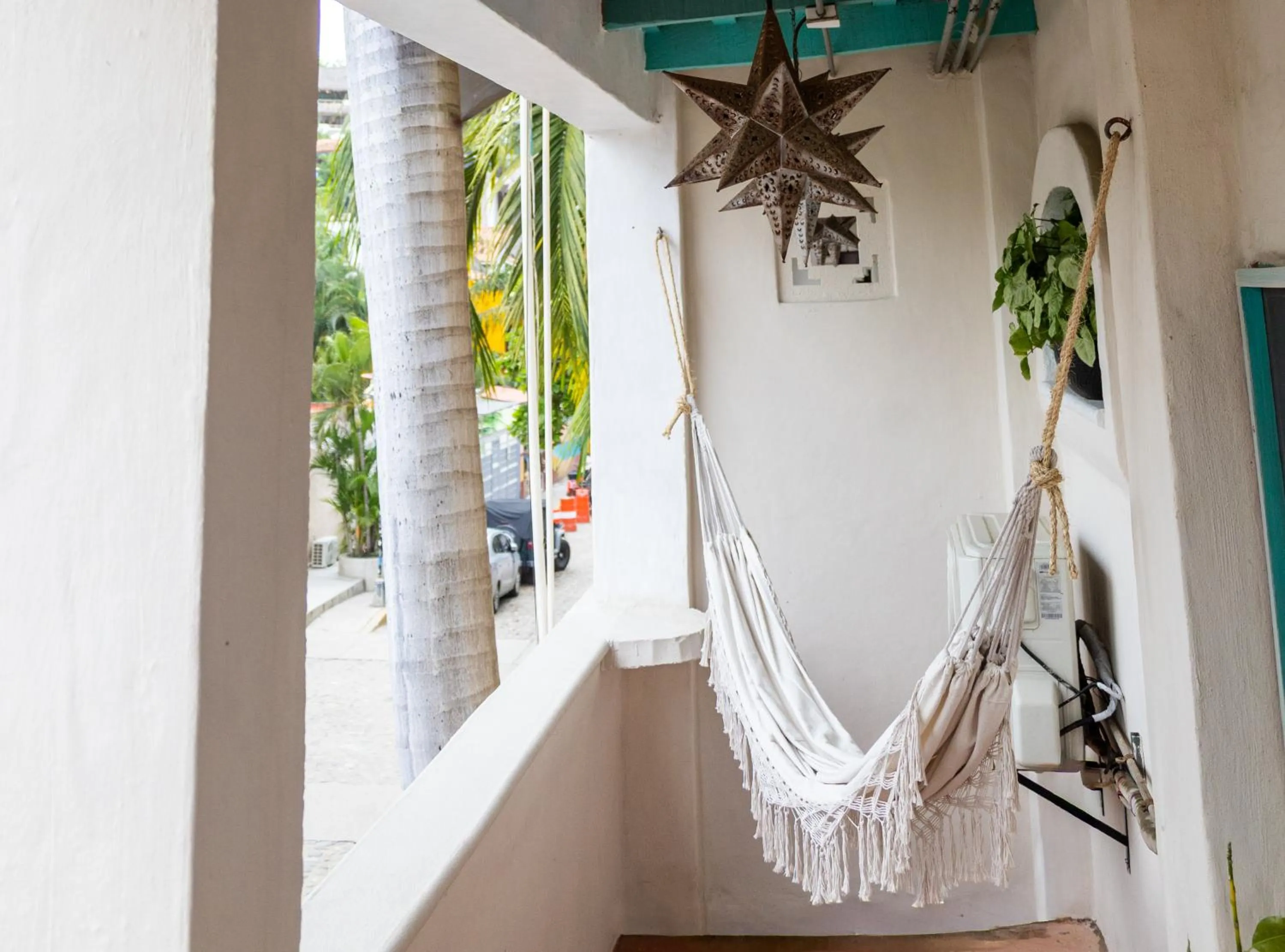 Balcony/Terrace in Sayulita Central Hotel