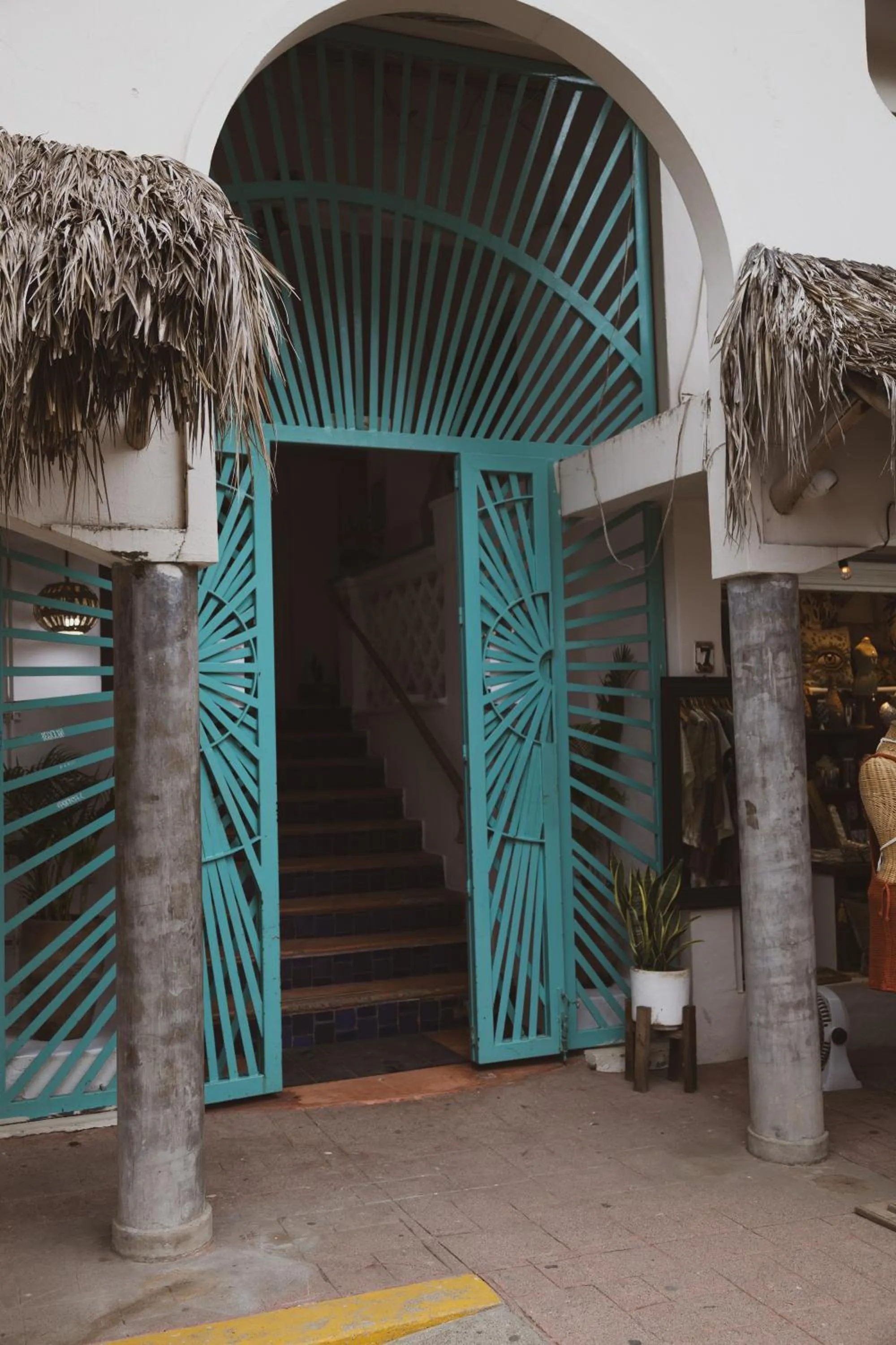 Facade/entrance in Sayulita Central Hotel