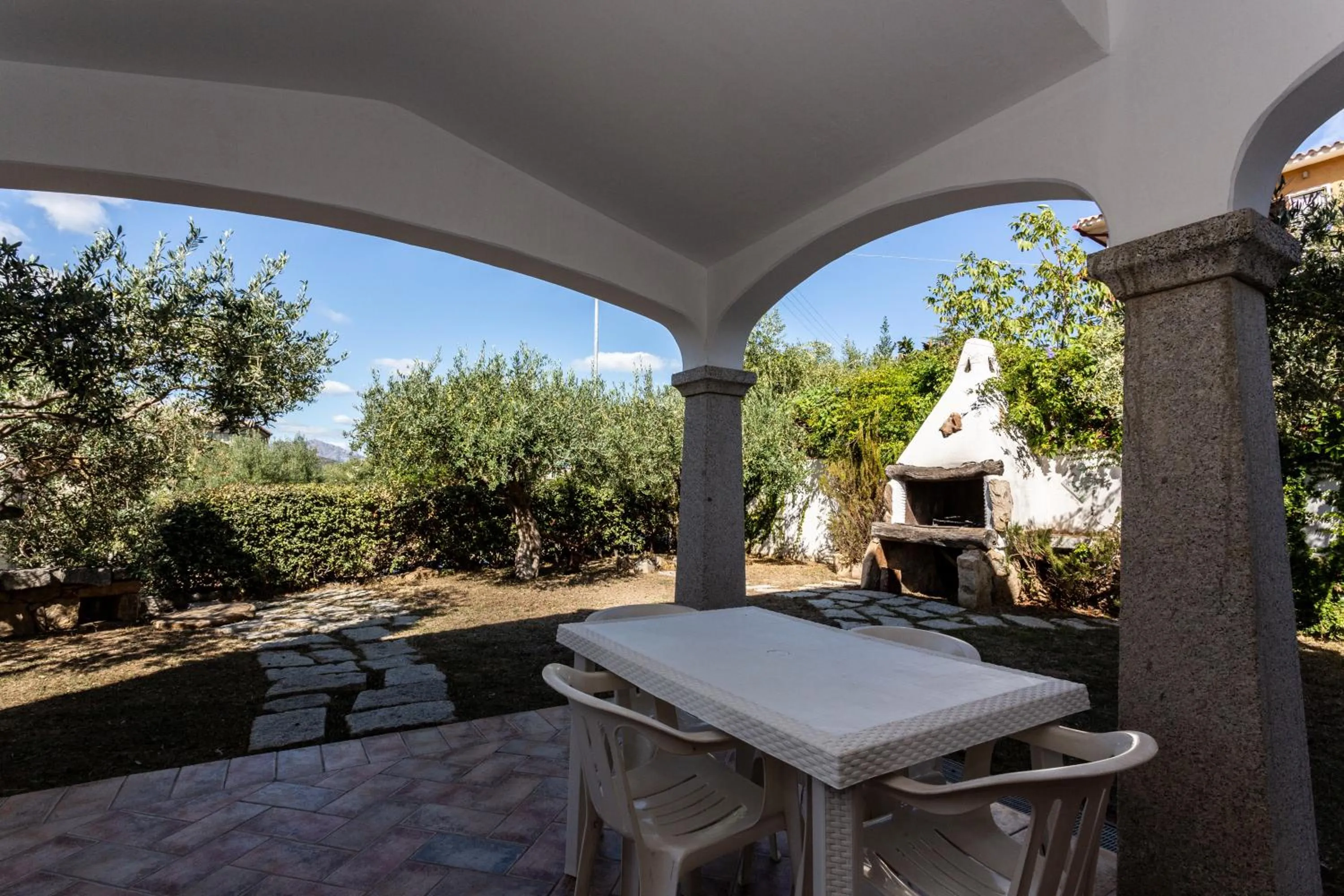 Patio in villa i ginepri