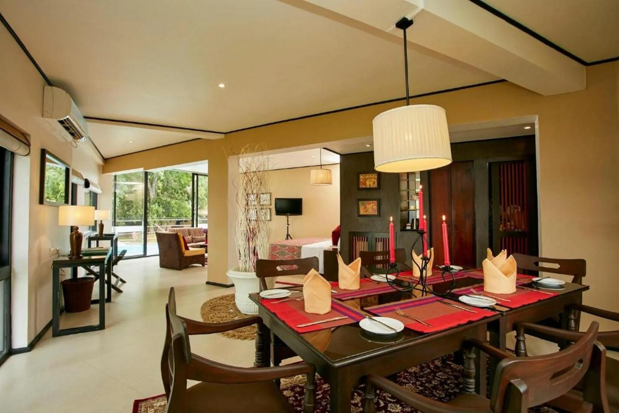 Living room in EKHO Safari Tissa