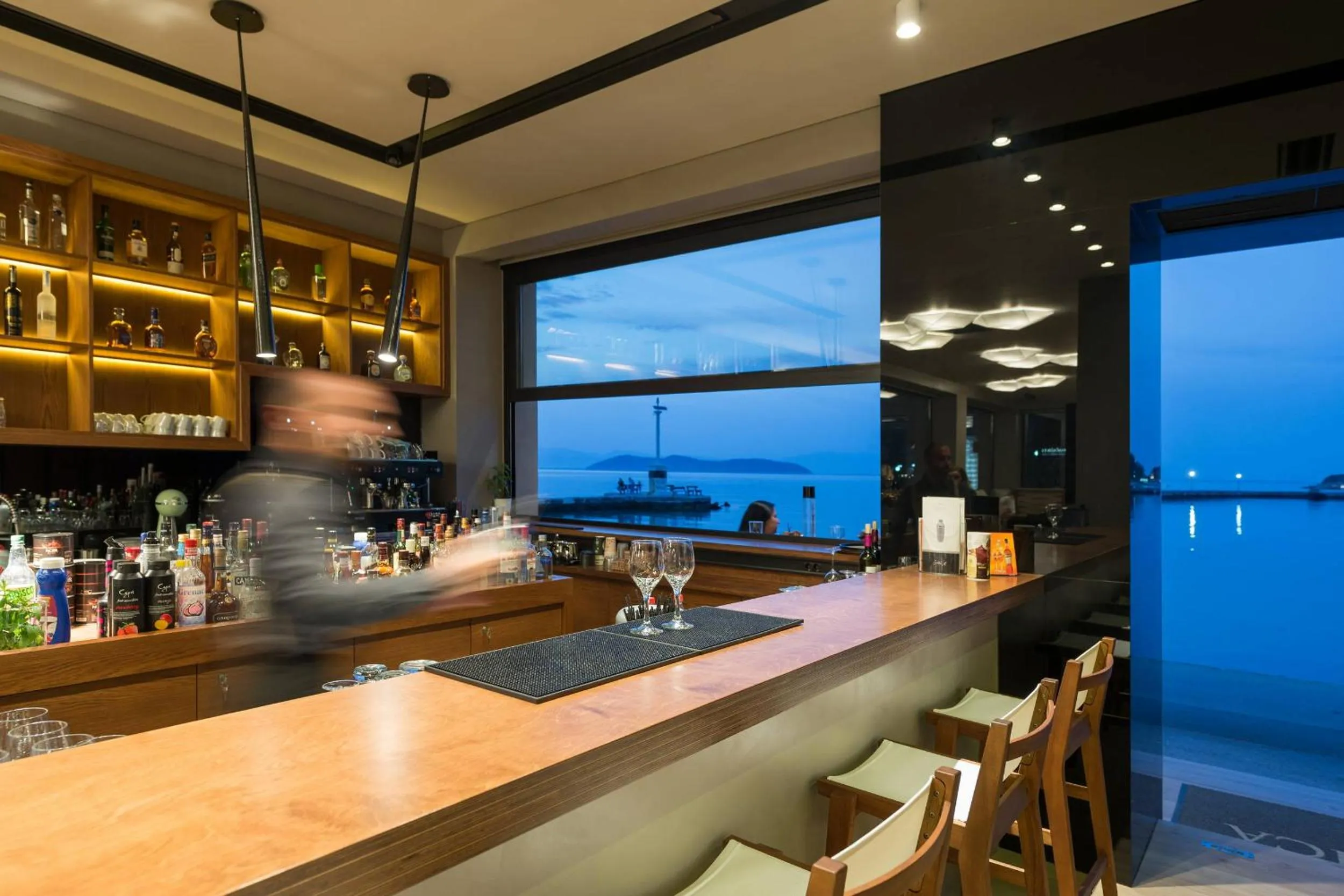 Lounge or bar in Angelica Hotel