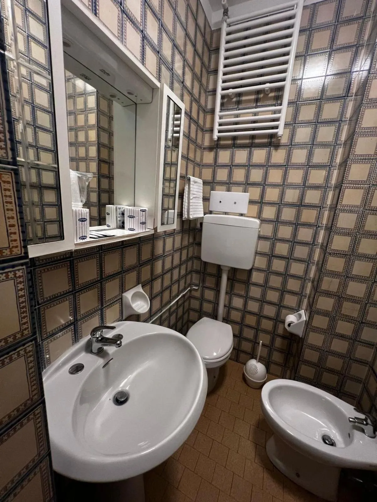 Toilet in Hotel Nazionale