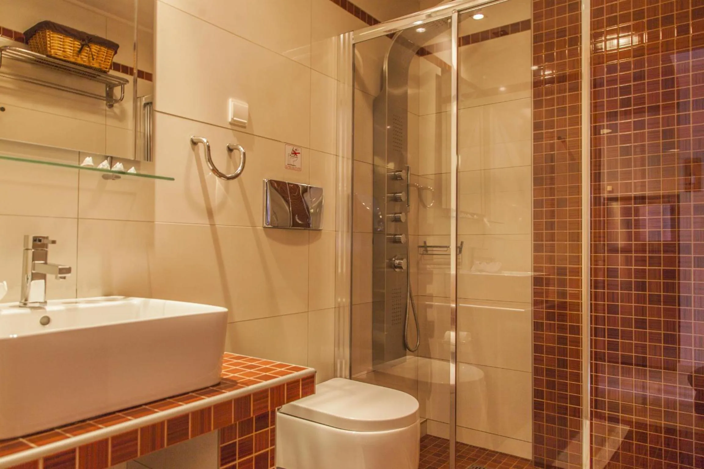 Shower in Agni Suites