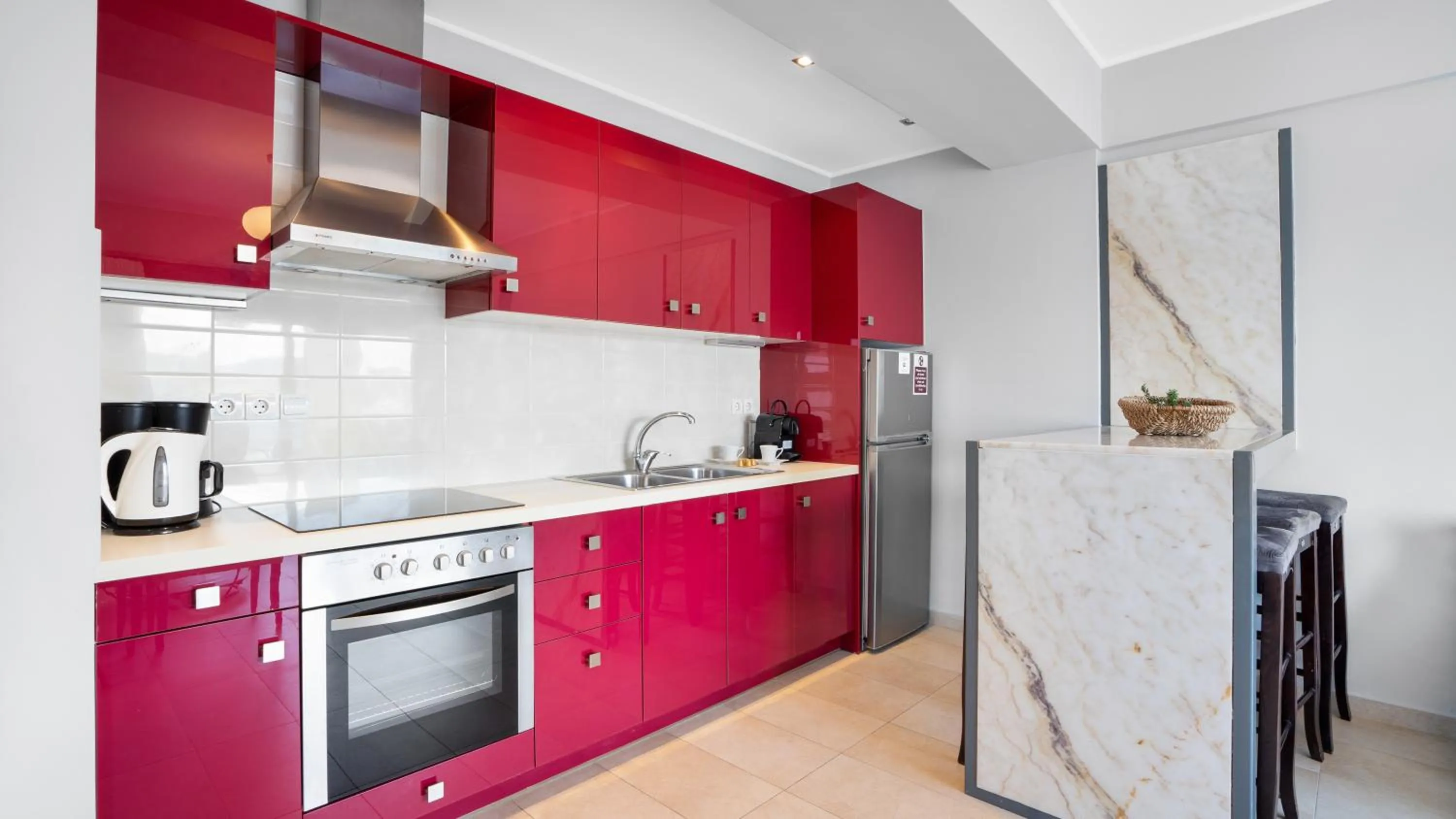 Kitchen or kitchenette in Agni Suites